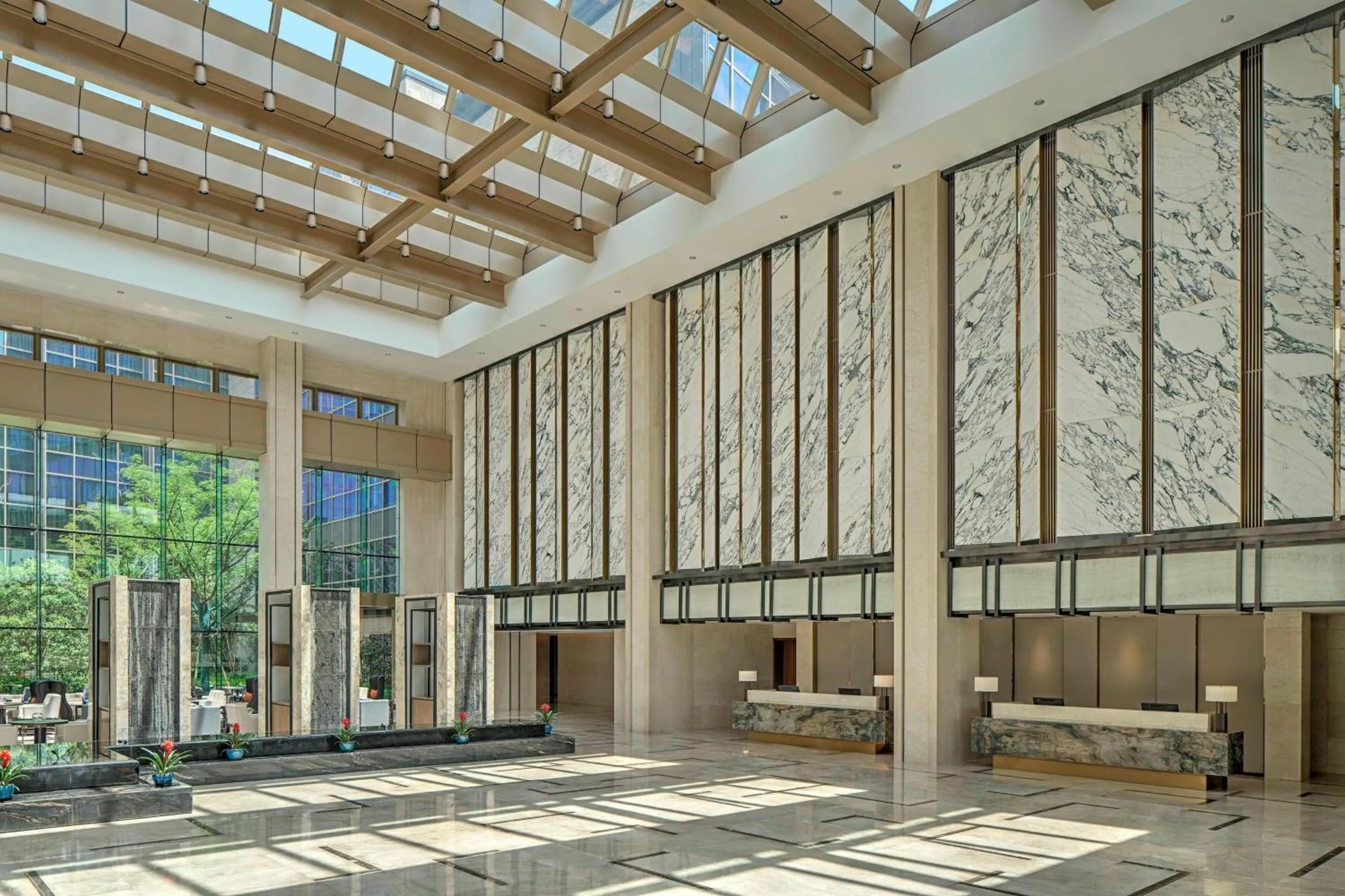 Lobby or reception in Sheraton Shanghai Chongming Hotel