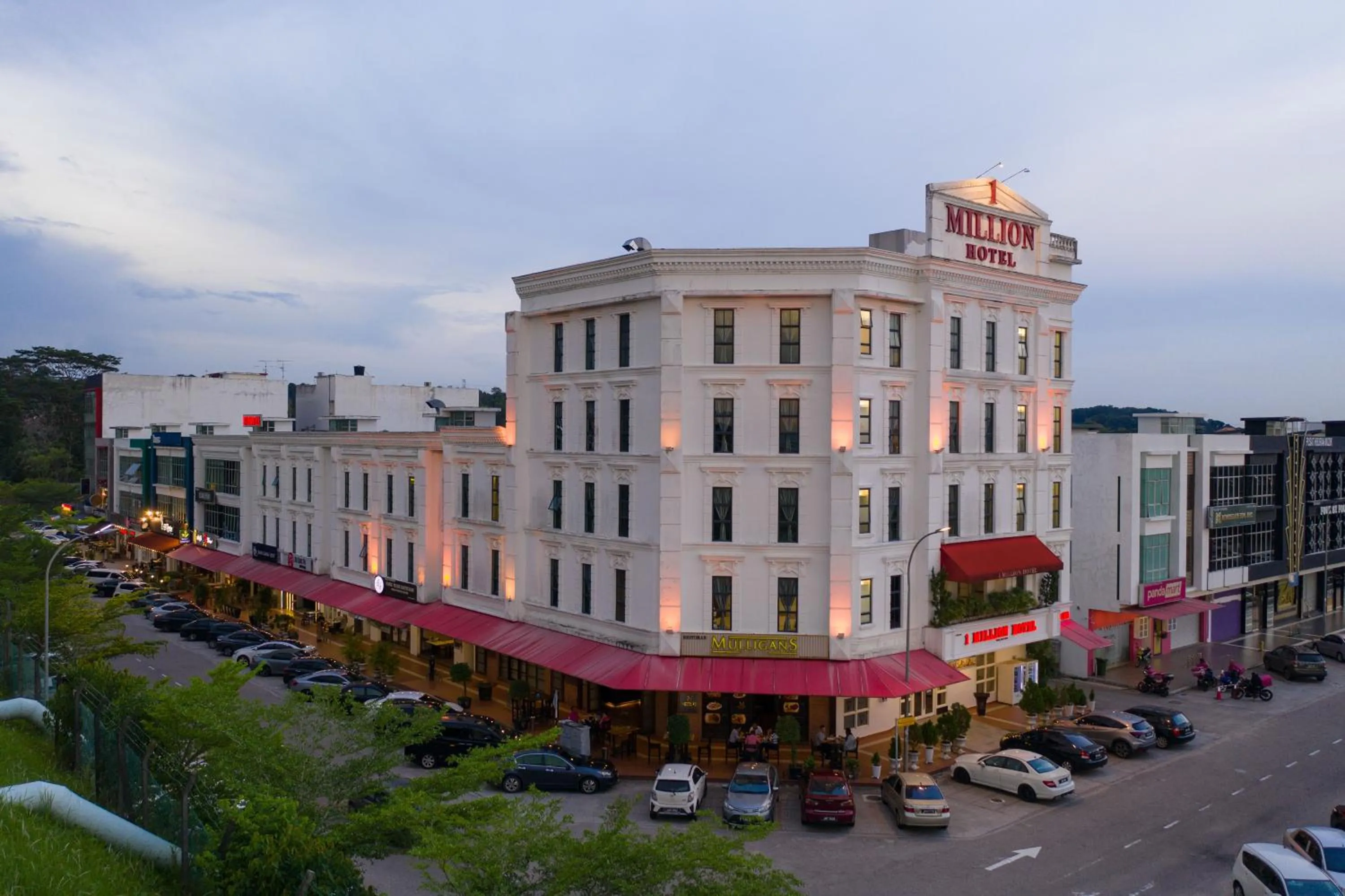 Property building in 1 Million Hotel