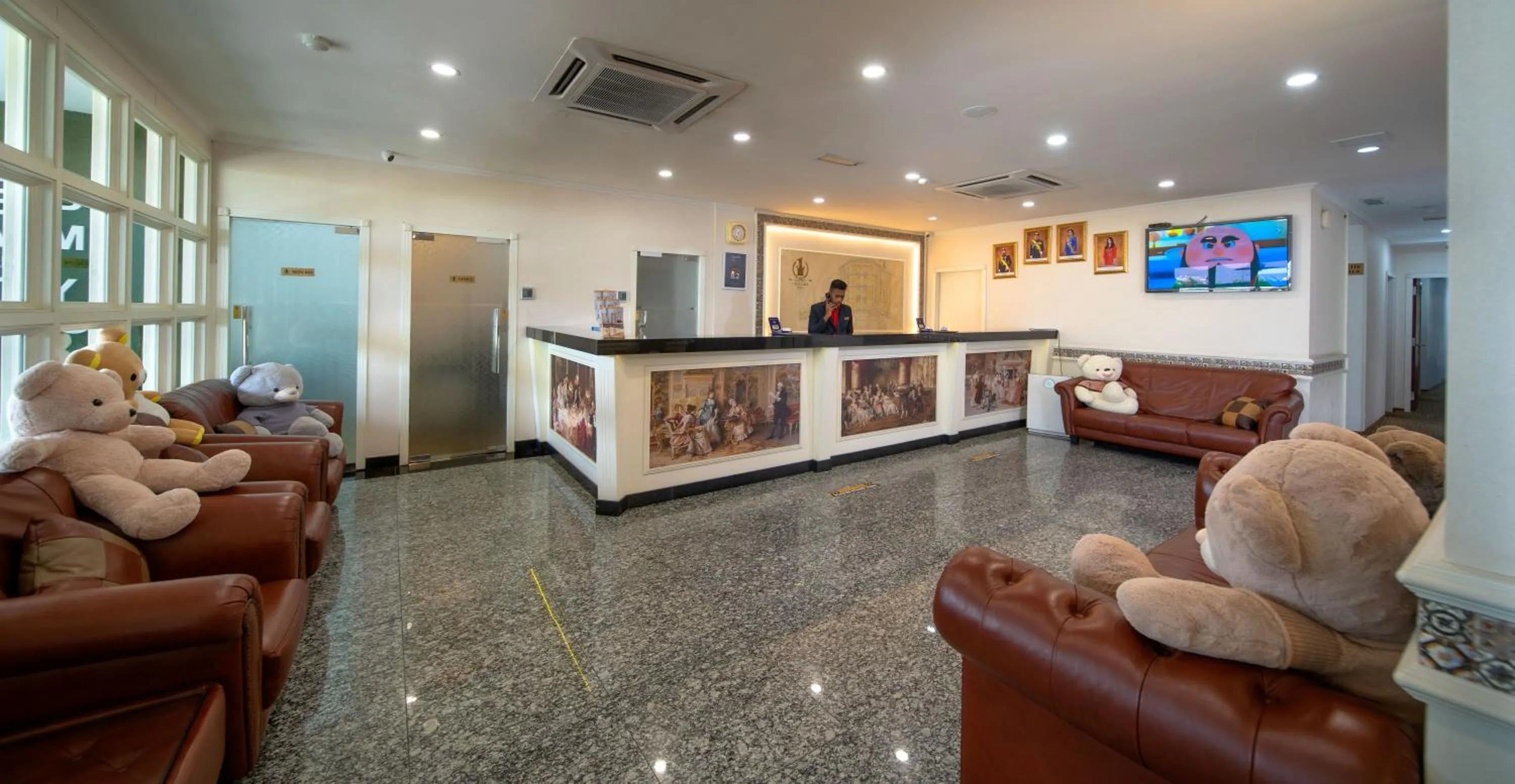 Staff in 1 Million Hotel