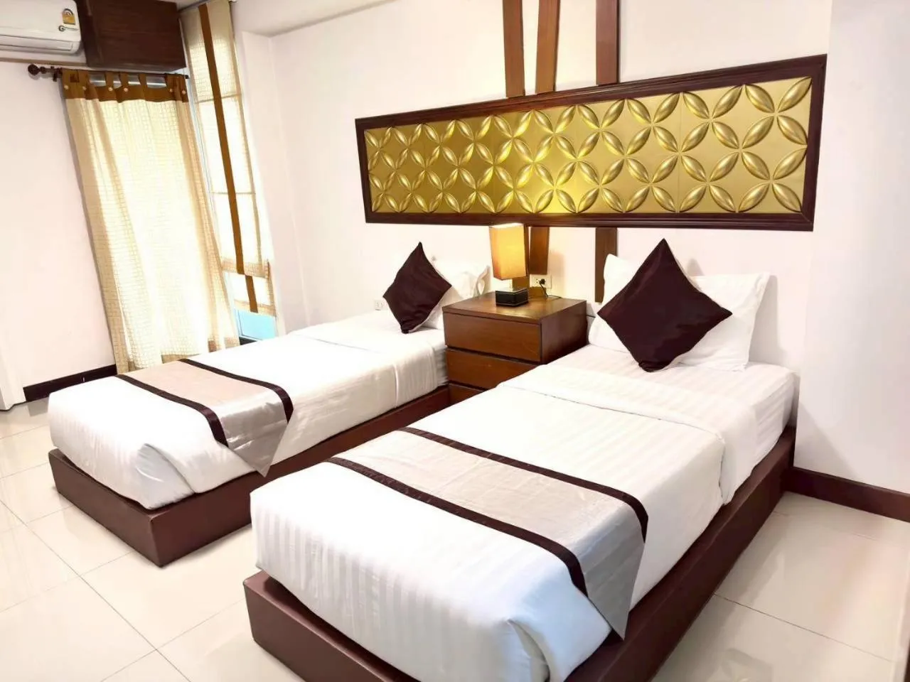 Bed in ลีลาวดี รามอินทรา - Leelawadee Resotel Raminthra 23