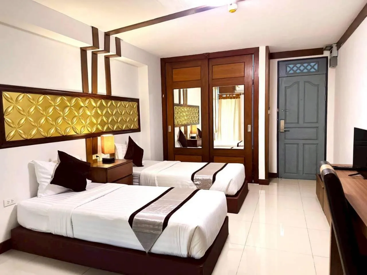 Bed in ลีลาวดี รามอินทรา - Leelawadee Resotel Raminthra 23