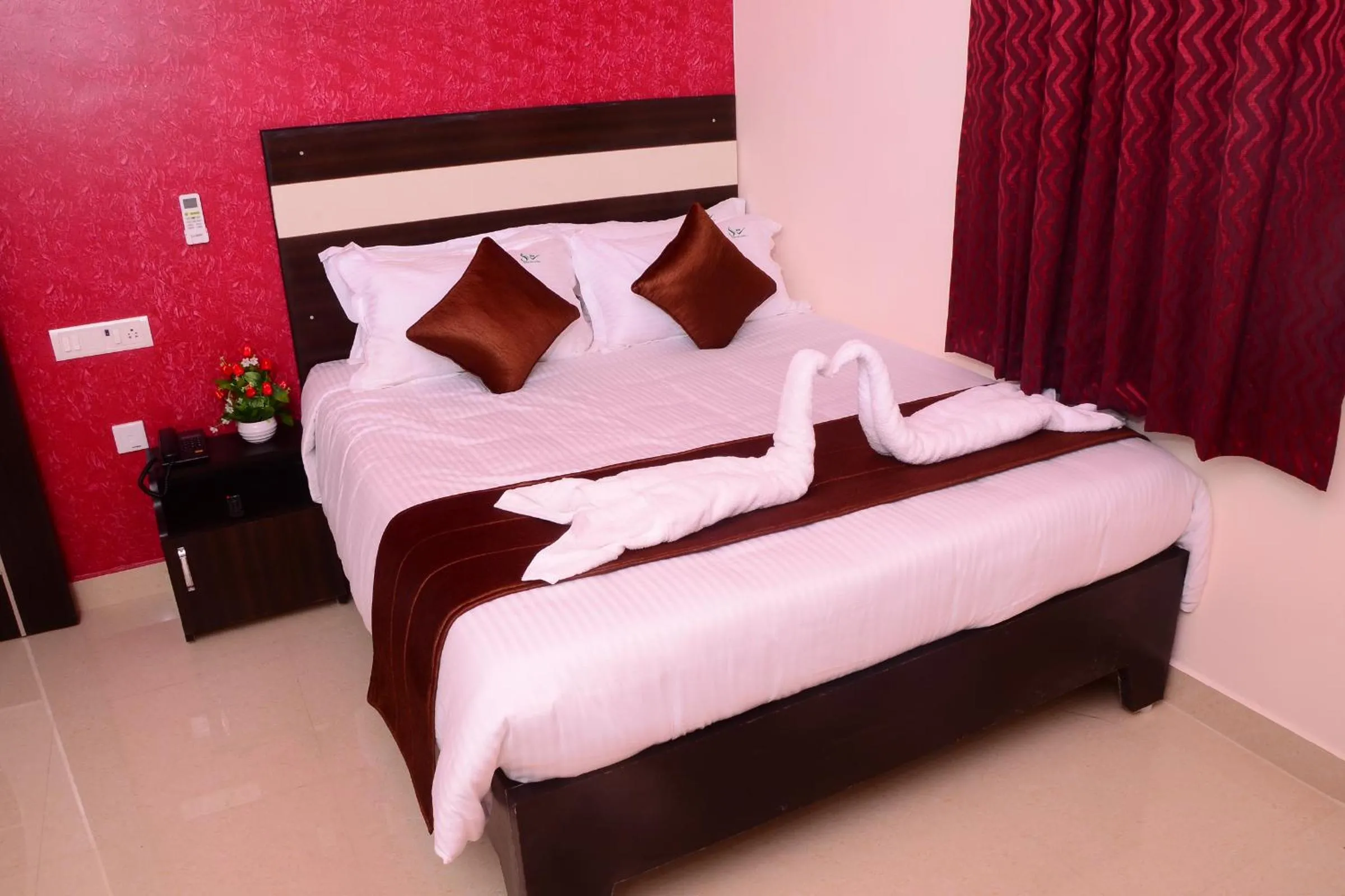 Bed in Royal Residency