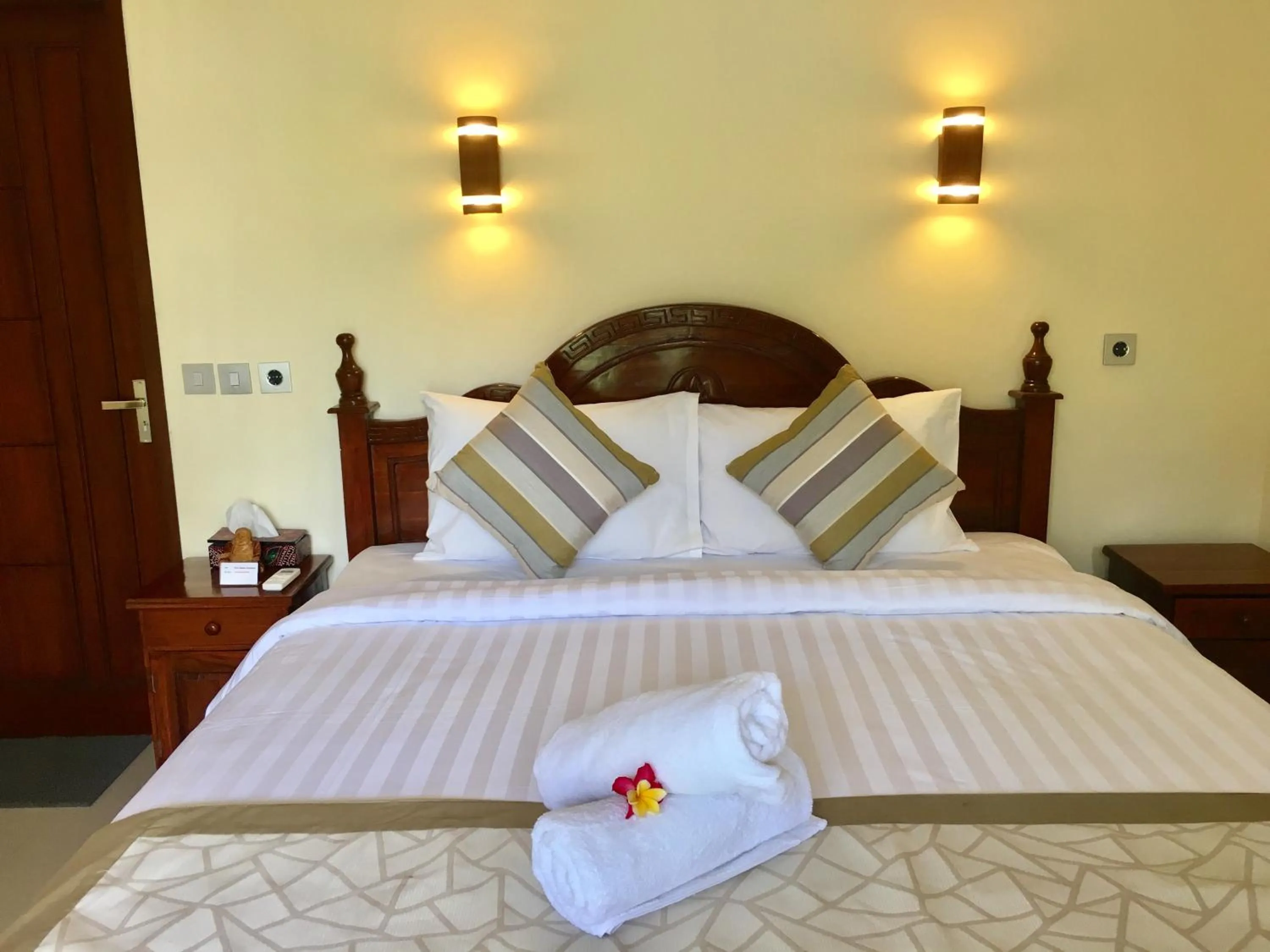 Bedroom, Bed in Nusa Garden Homestay