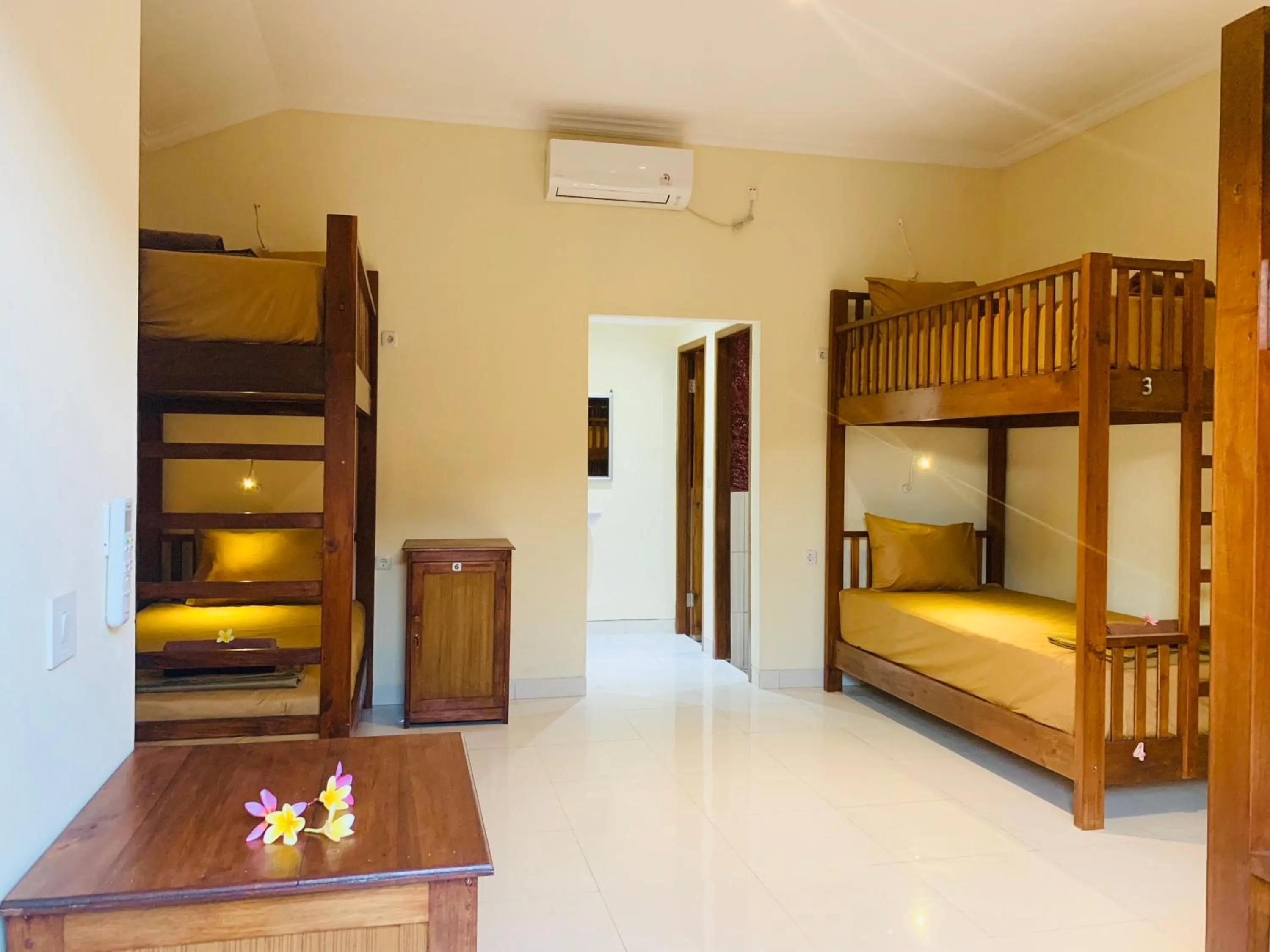 Bed in Nusa Garden Homestay