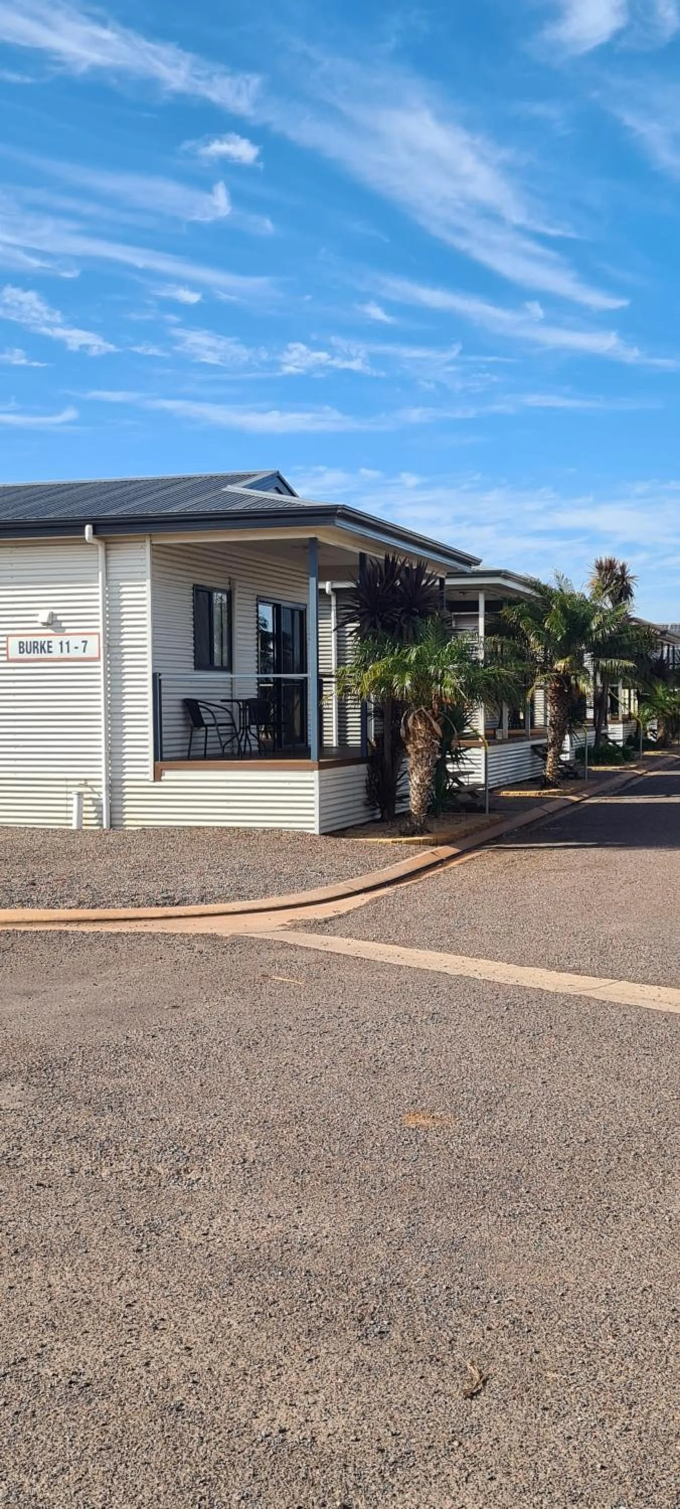 Property building in The Sundowner Cabin & Tourist Park