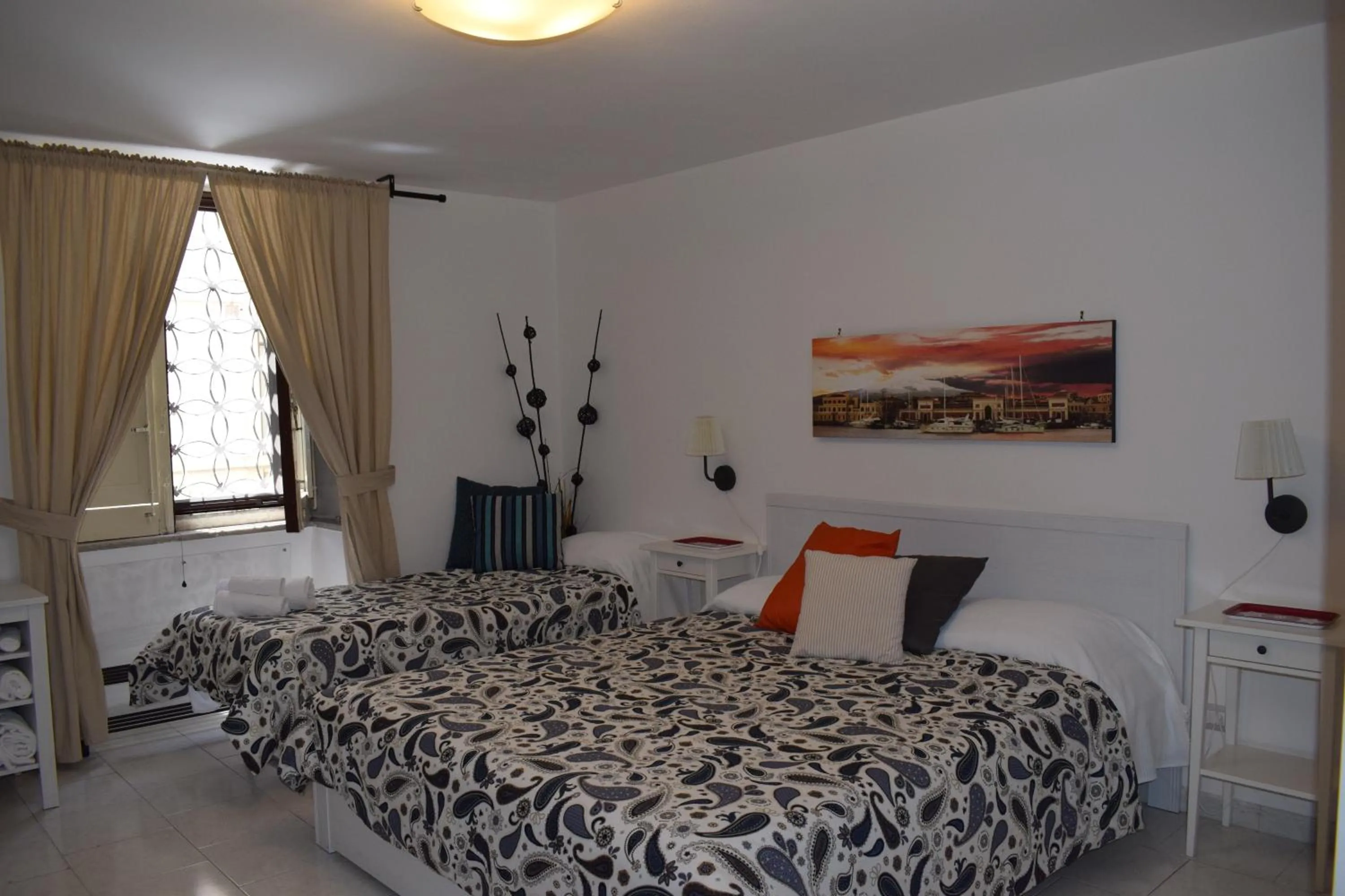 Bed in Il Cortiletto Di Piazza Verga