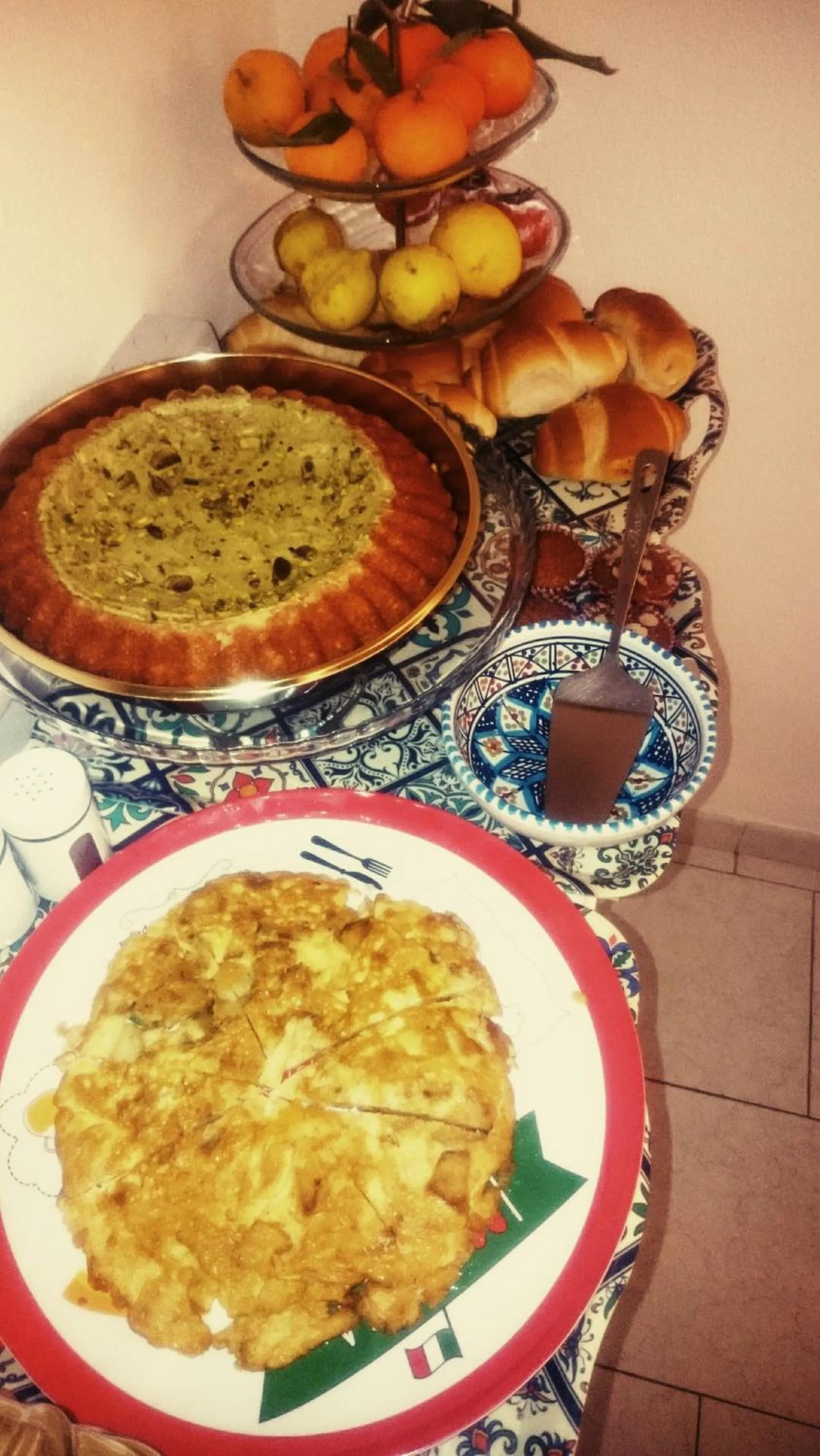 Continental breakfast in Il Cortiletto Di Piazza Verga