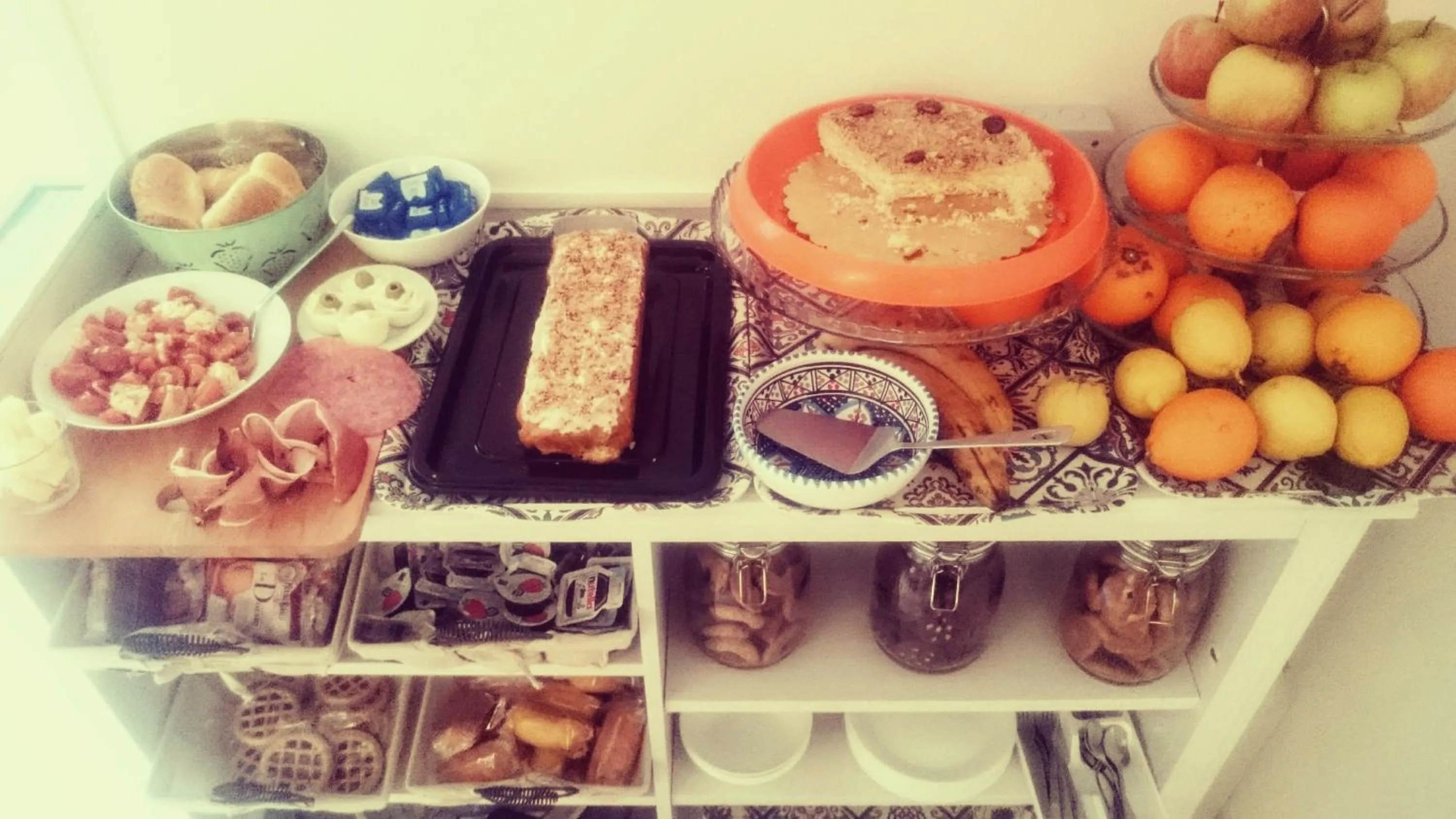 Continental breakfast in Il Cortiletto Di Piazza Verga