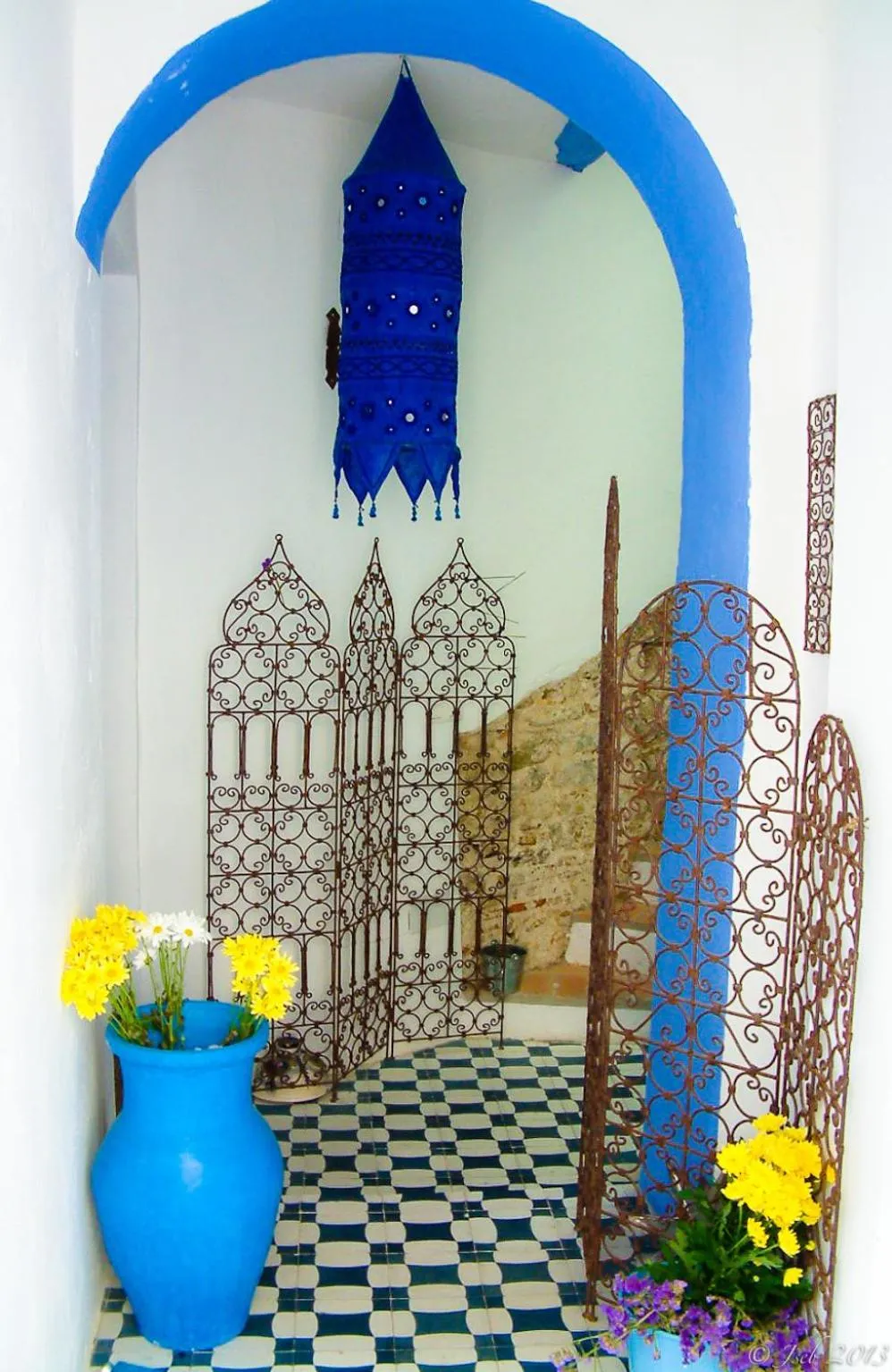 Decorative detail in La Estrella de Tarifa