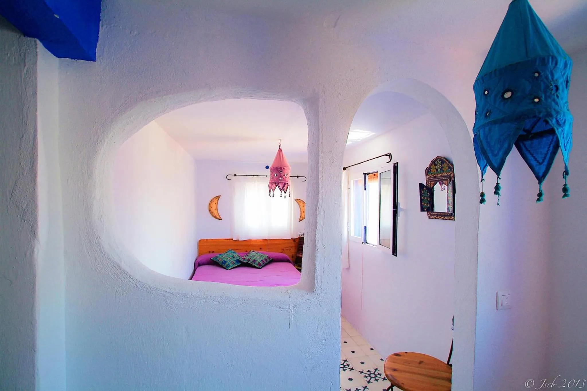 Decorative detail, Bed in La Estrella de Tarifa