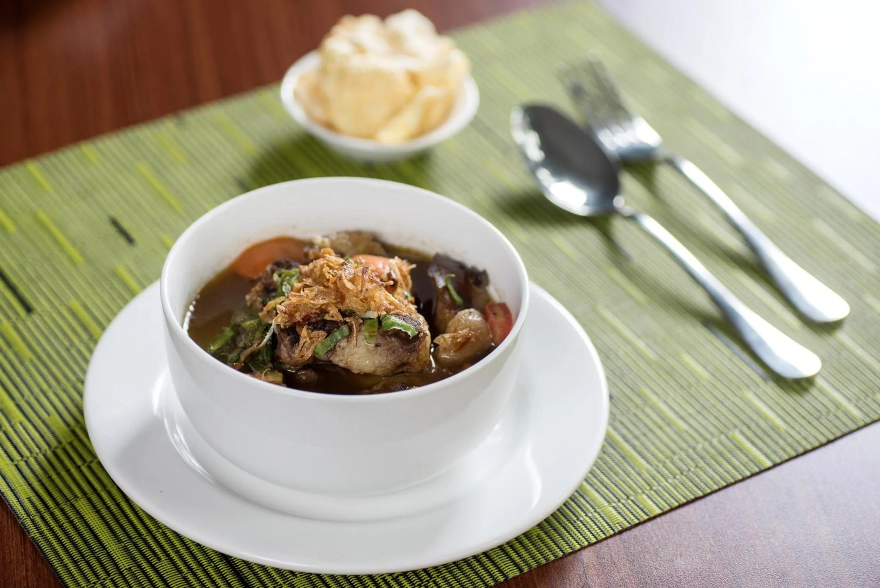 Food close-up in Bigland Hotel & Convention Sentul