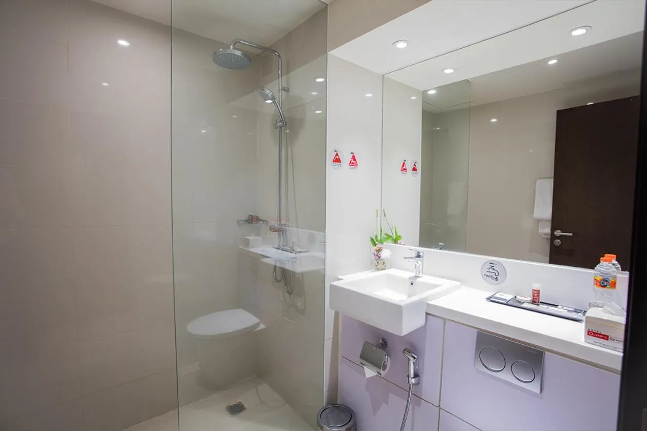 Bathroom in Bigland Hotel & Convention Sentul