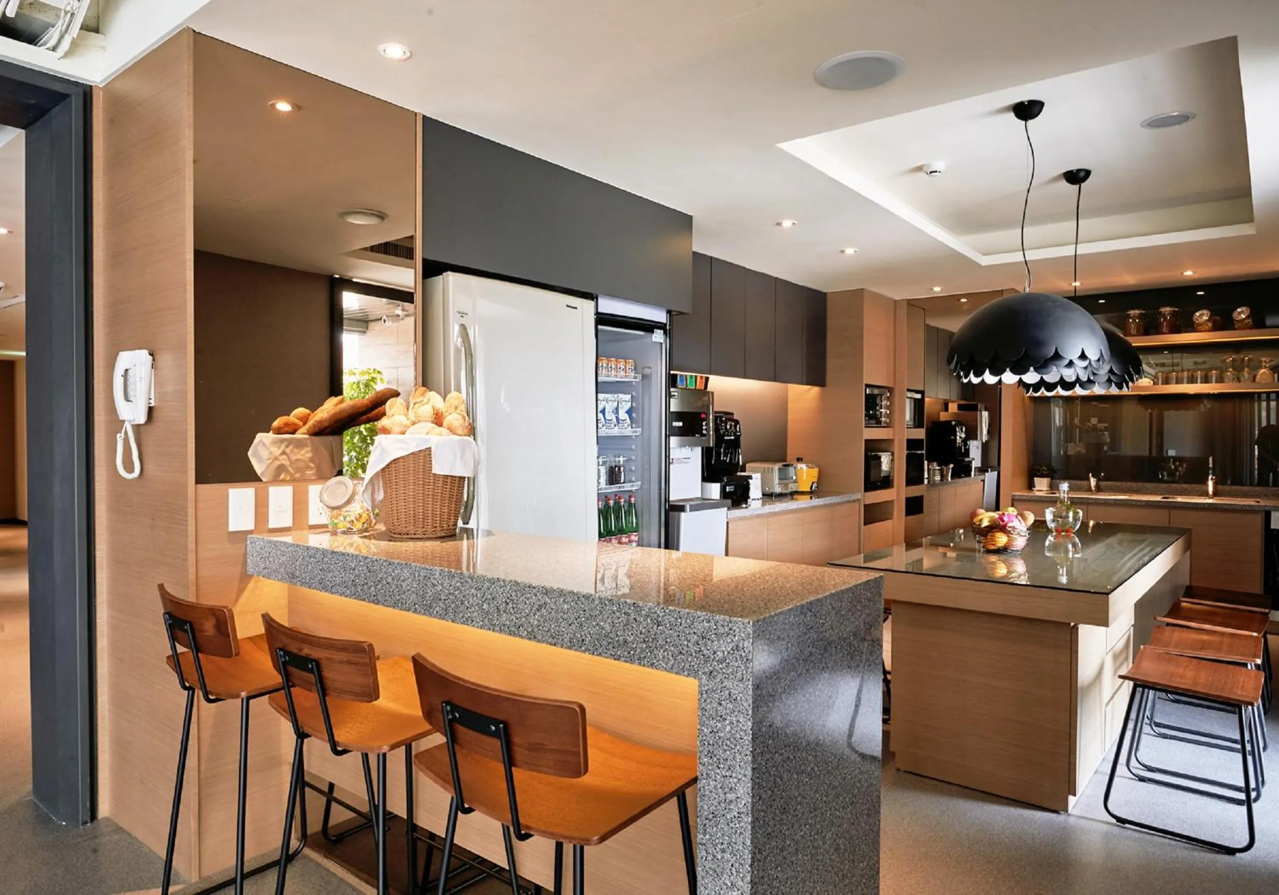 Kitchen or kitchenette in Orange Hotel - Wenhua, Chiayi