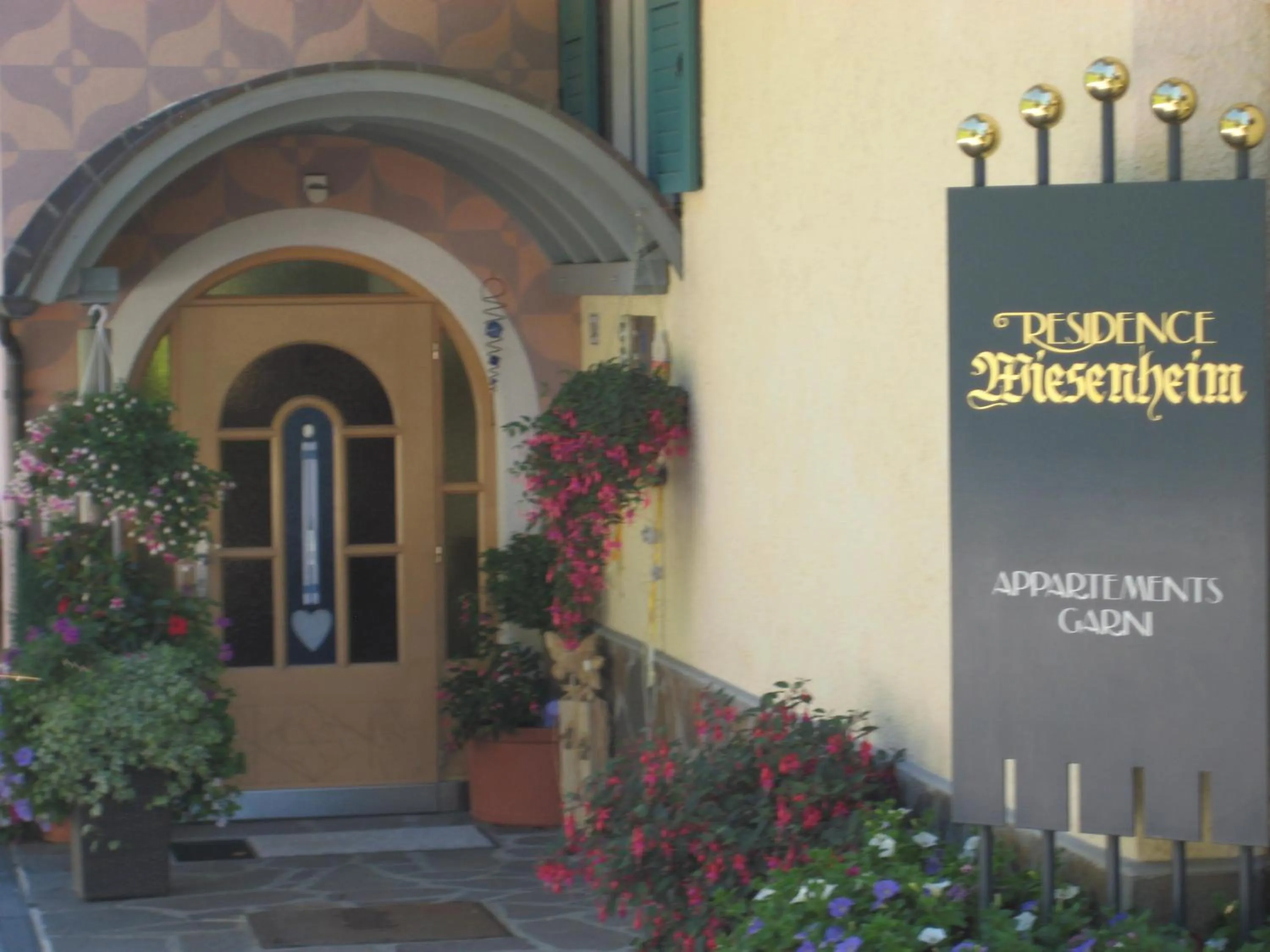 Facade/entrance in Residence Wiesenheim