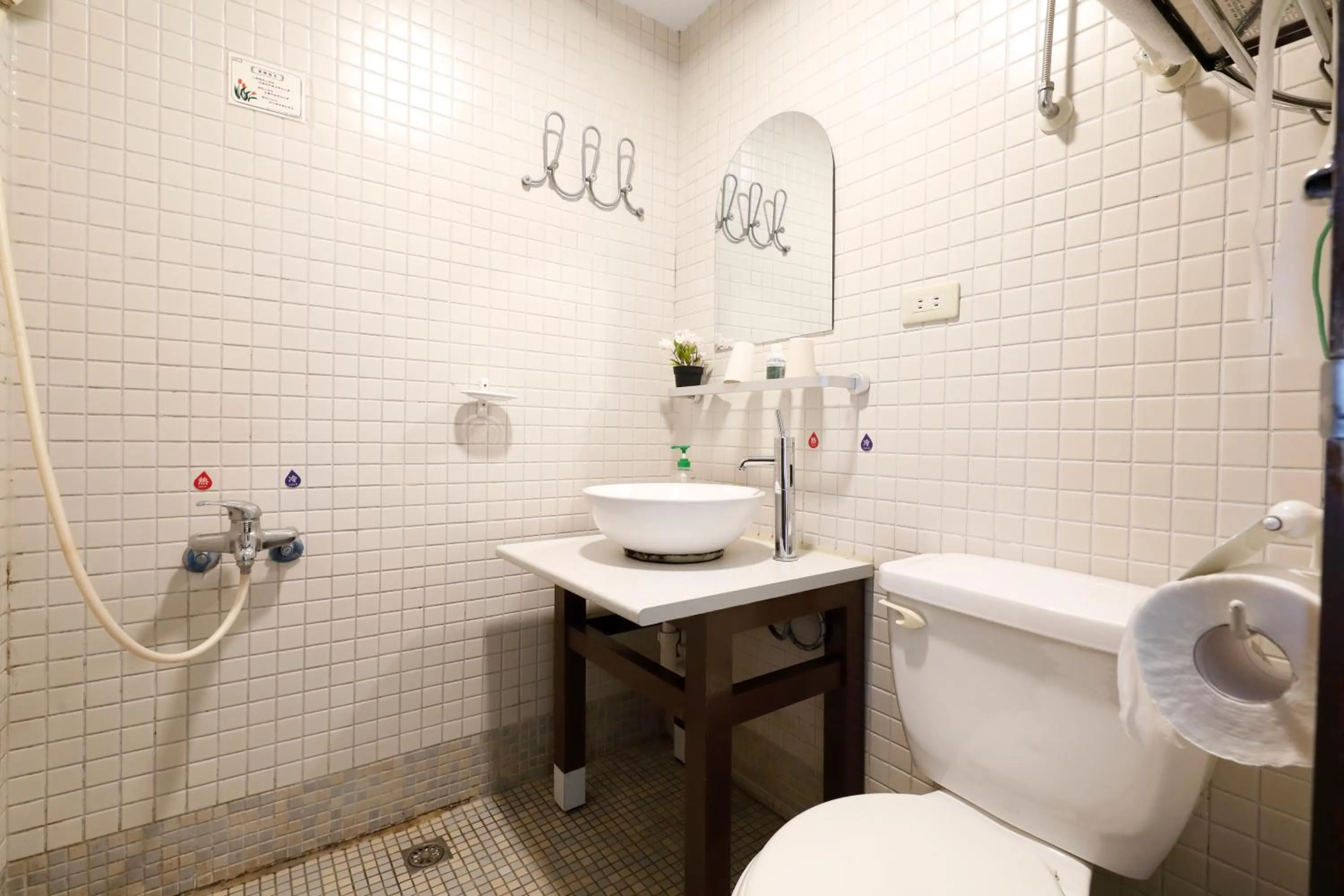 Shower in Levite Villa