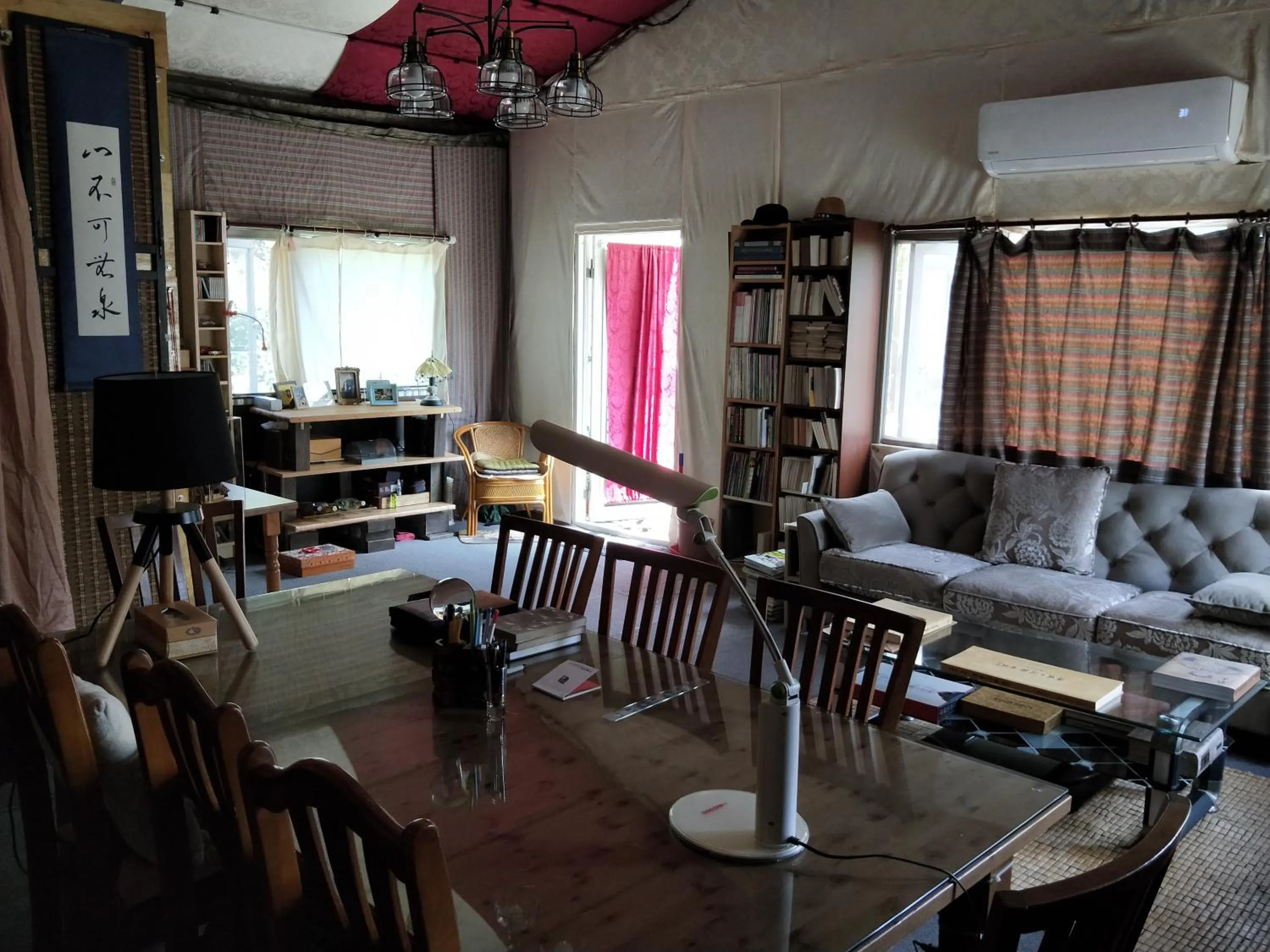 Library in Levite Villa