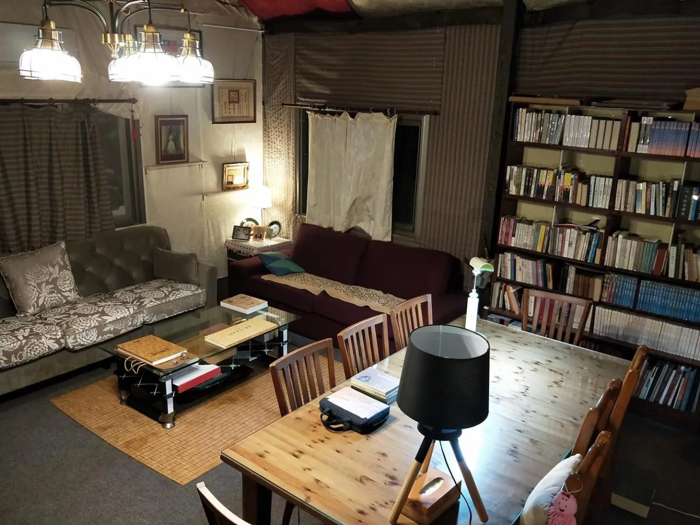 Library in Levite Villa