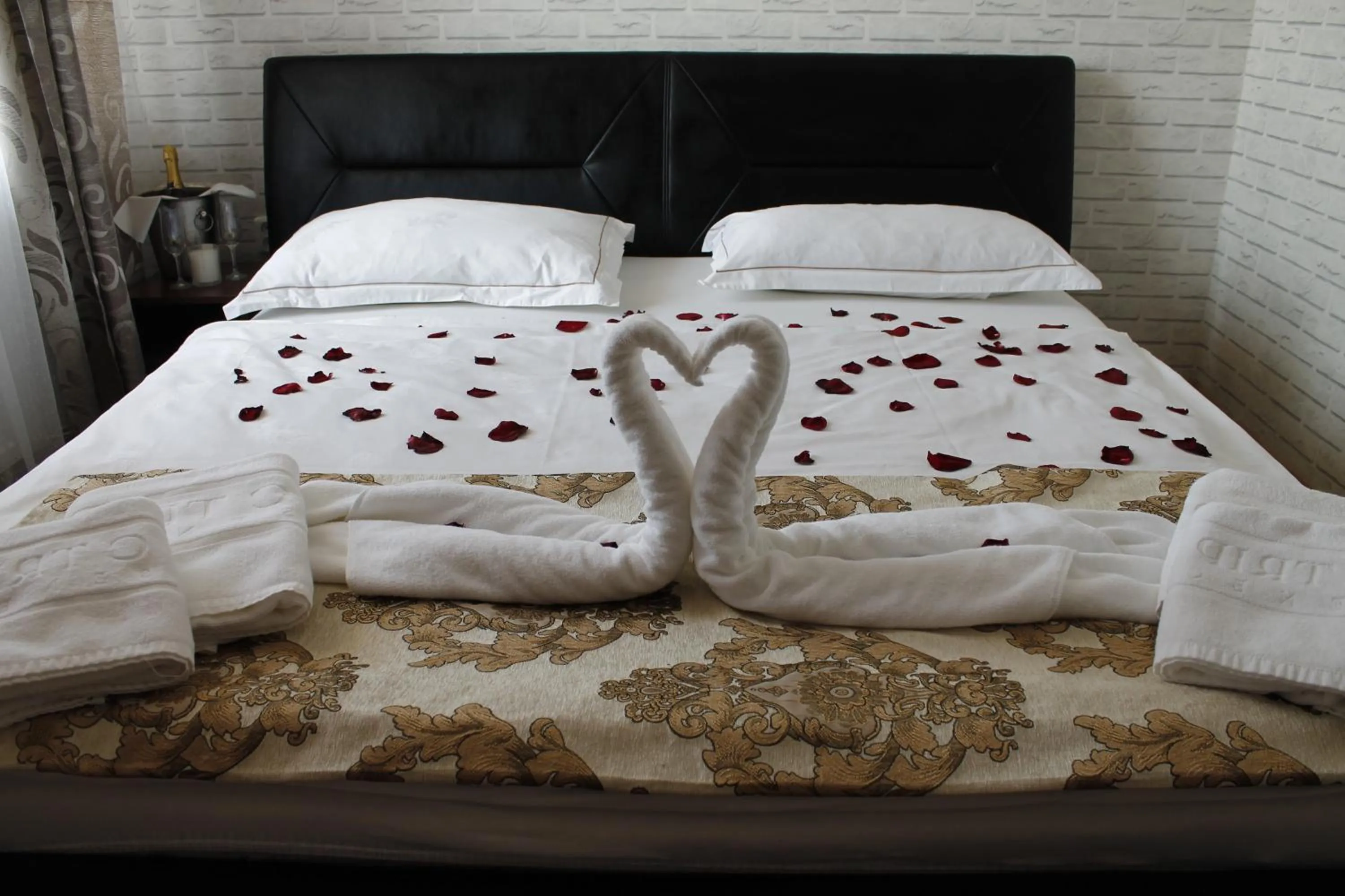 Bed in Apartmánový Wellness Garni Hotel Relax