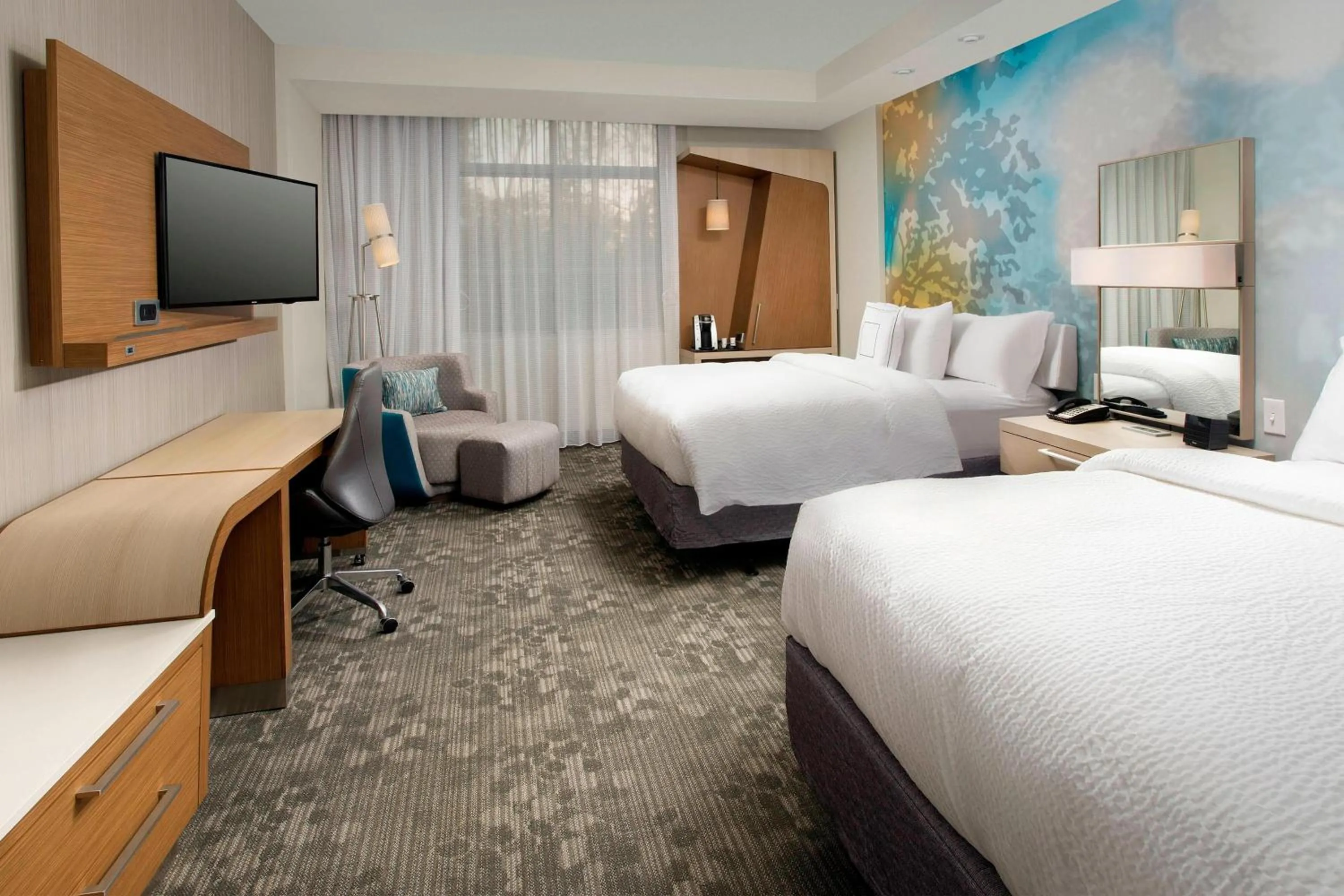 Photo of the whole room, Bed in Courtyard by Marriott Nashville SE/Murfreesboro