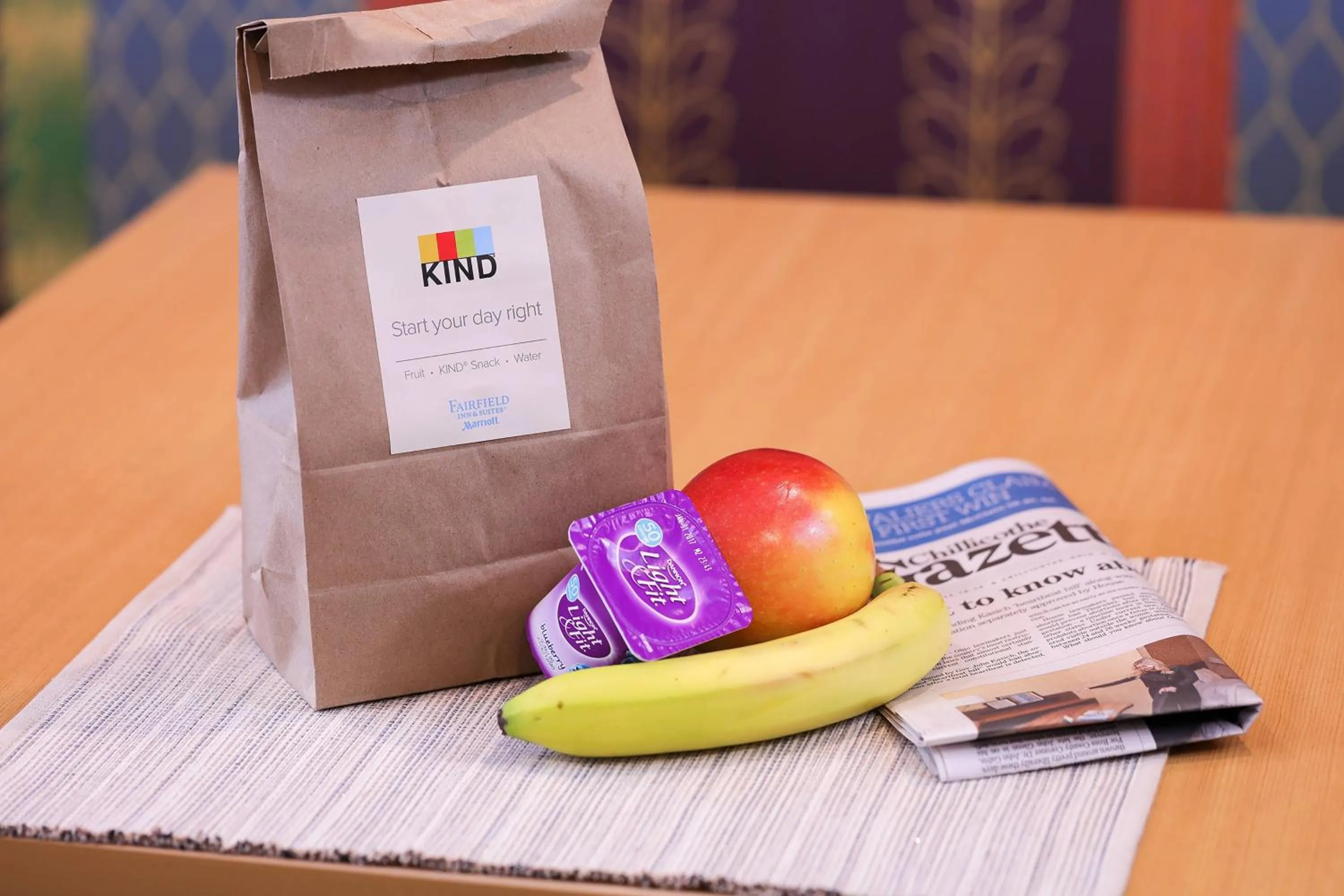 Breakfast in Fairfield Inn & Suites by Marriott Chillicothe