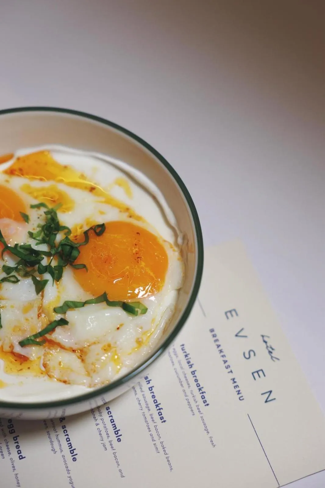 Restaurant/places to eat in Hotel Evsen