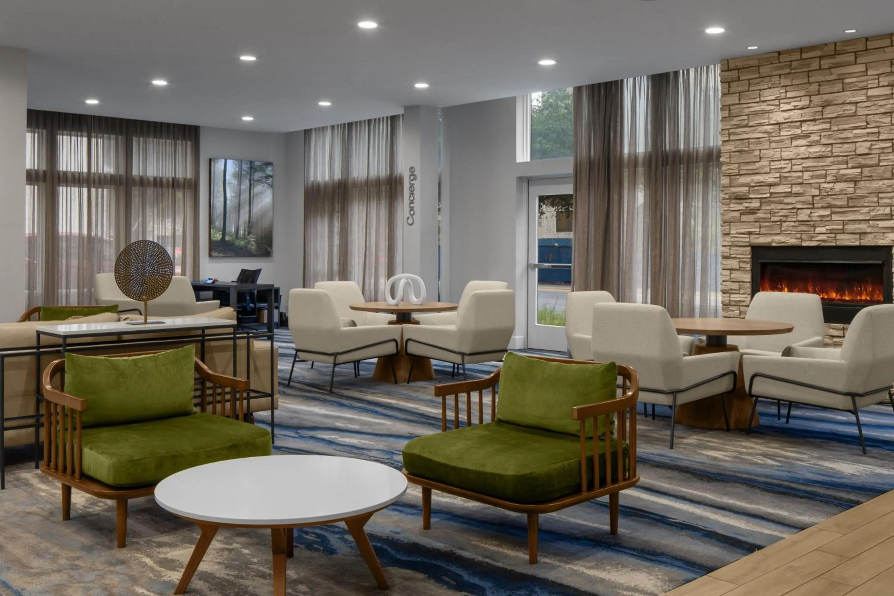 Lobby or reception in Fairfield Inn & Suites by Marriott Savannah Downtown Historic District