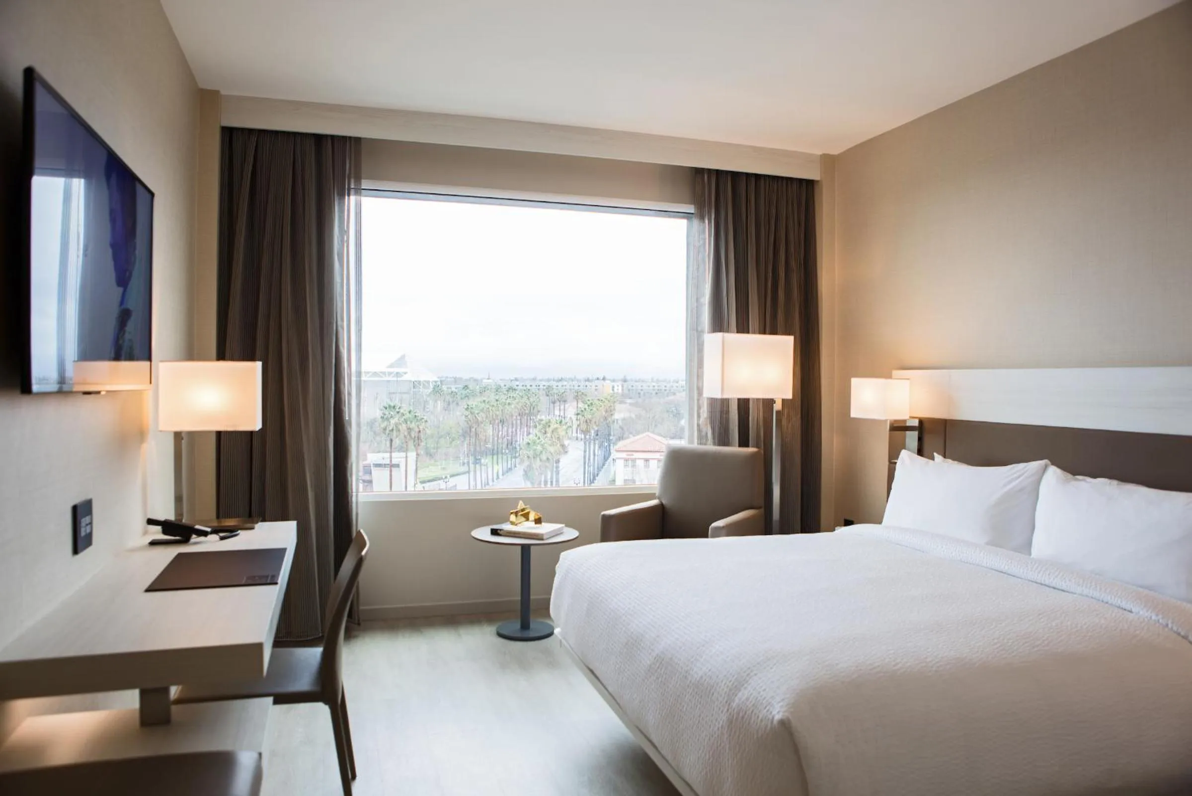 Bed in AC Hotel by Marriott San Jose Downtown