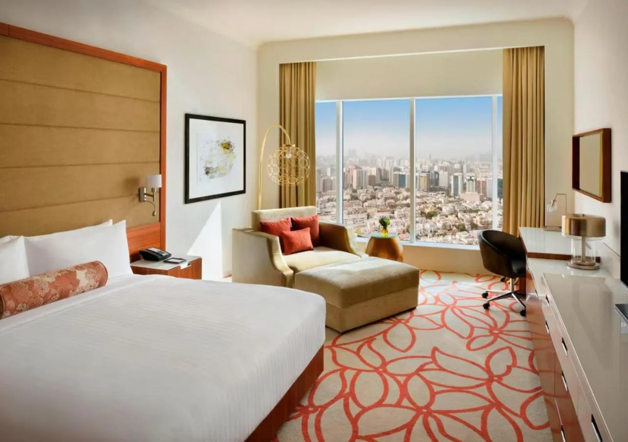 Bed in Marriott Hotel Downtown Abu Dhabi