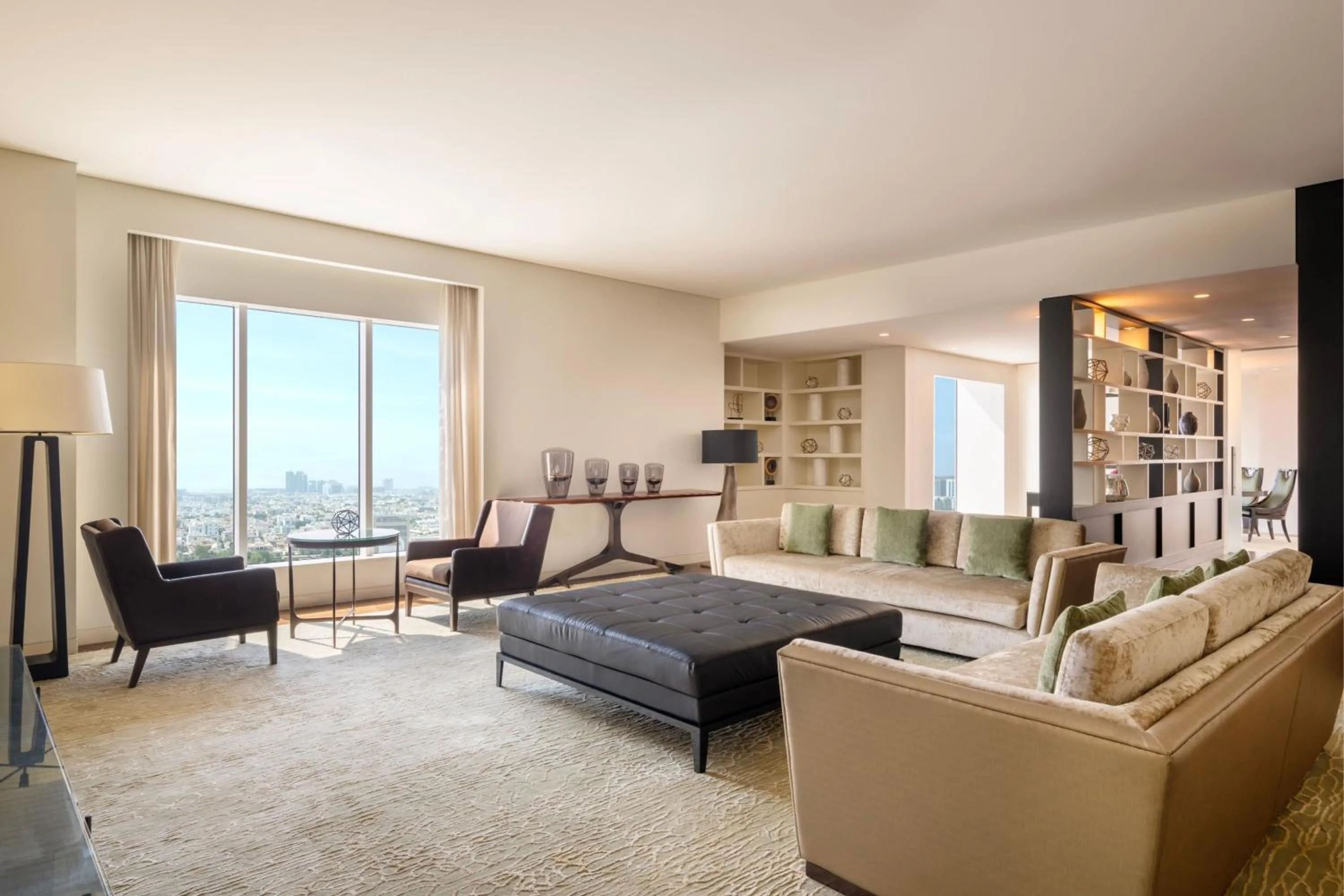 Living room in Marriott Hotel Downtown Abu Dhabi