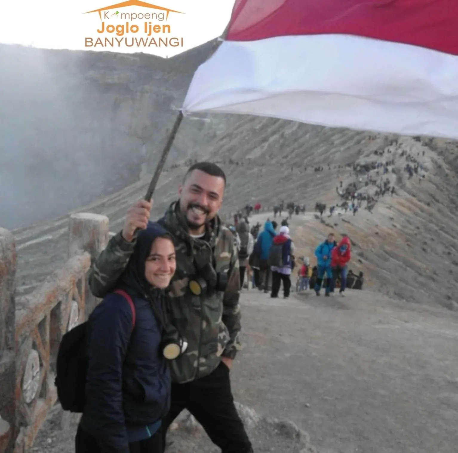 group of guests in Kampoeng Joglo Ijen