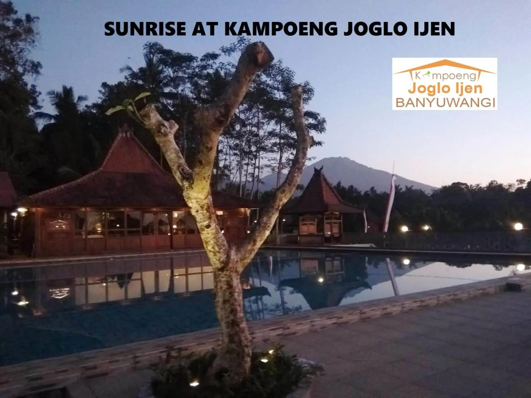 Mountain view in Kampoeng Joglo Ijen