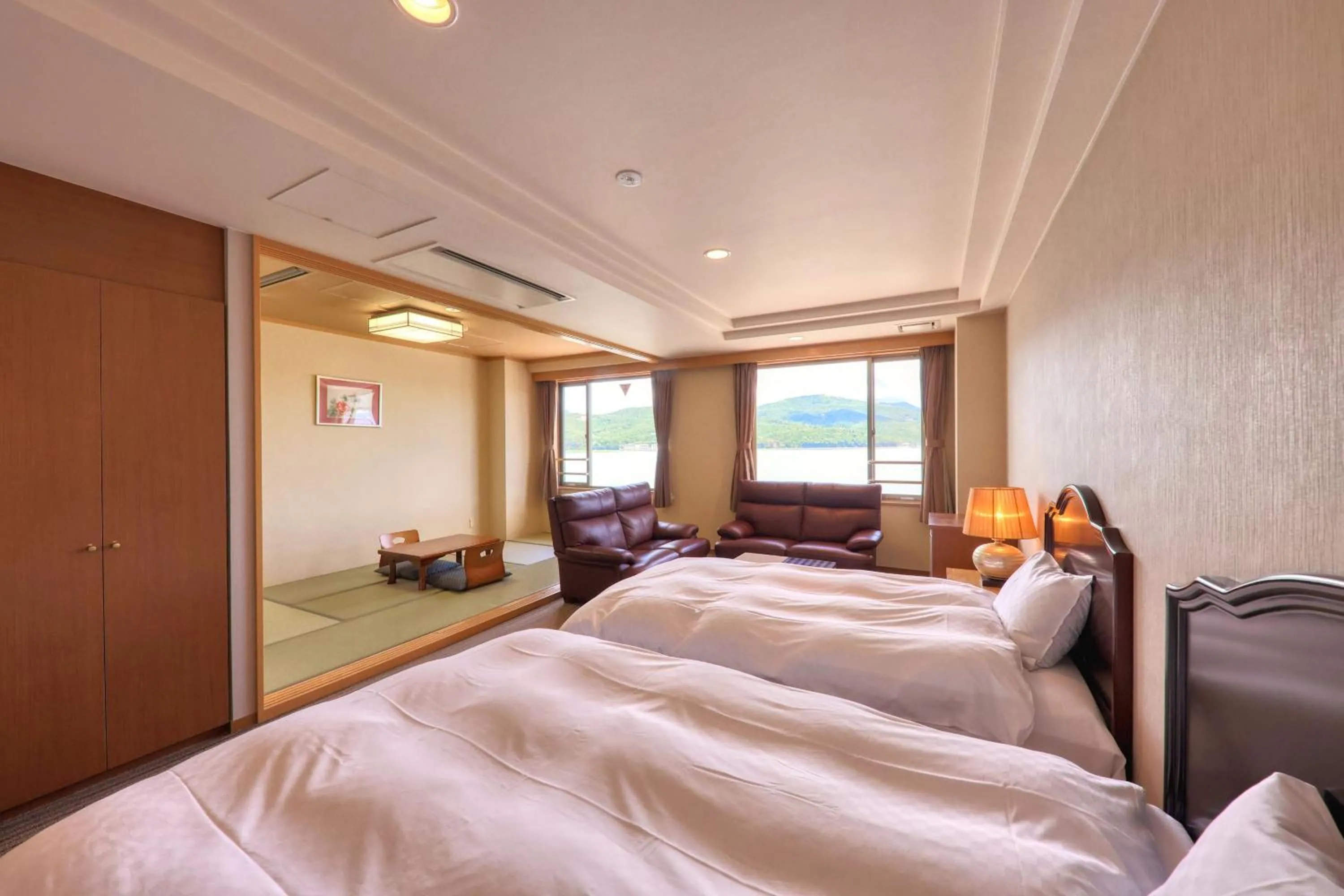 Bed in Fuji Matsuzono Hotel