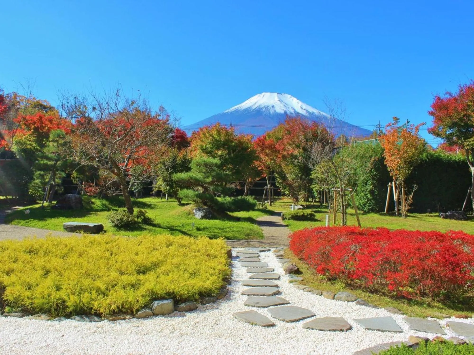 Garden in Fuji Matsuzono Hotel