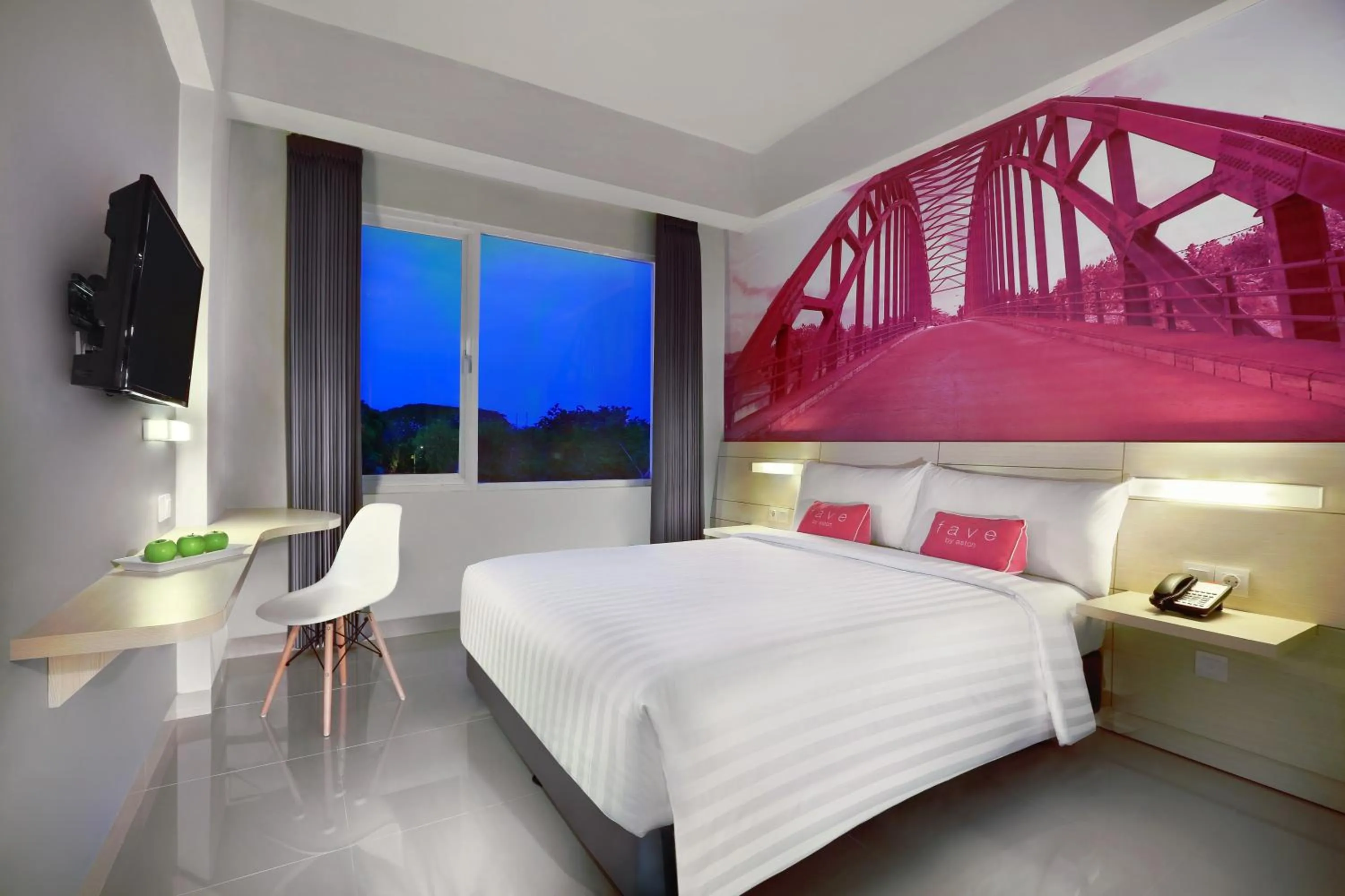 Photo of the whole room, Bed in favehotel Sudirman Bojonegoro