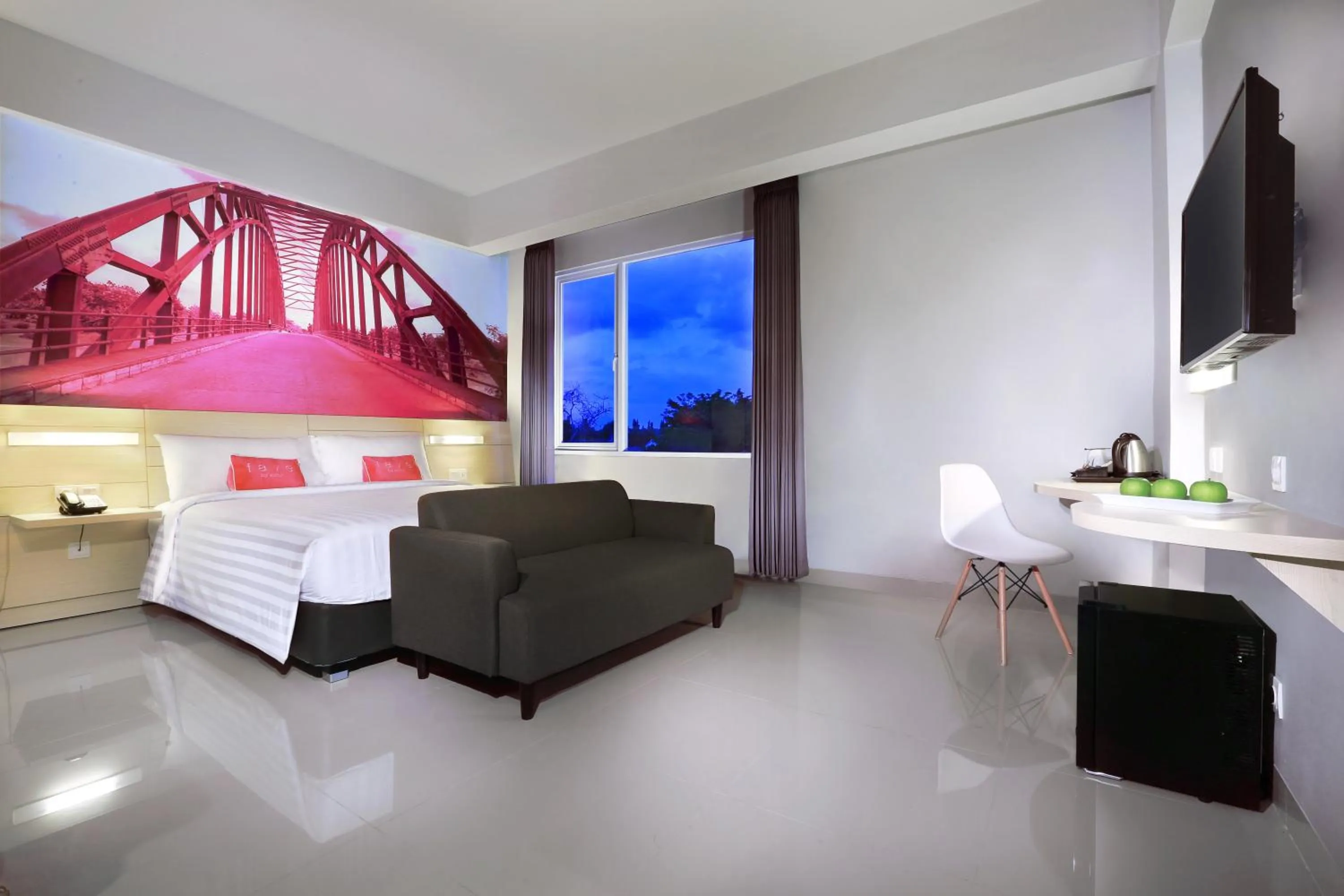 Photo of the whole room, Bed in favehotel Sudirman Bojonegoro