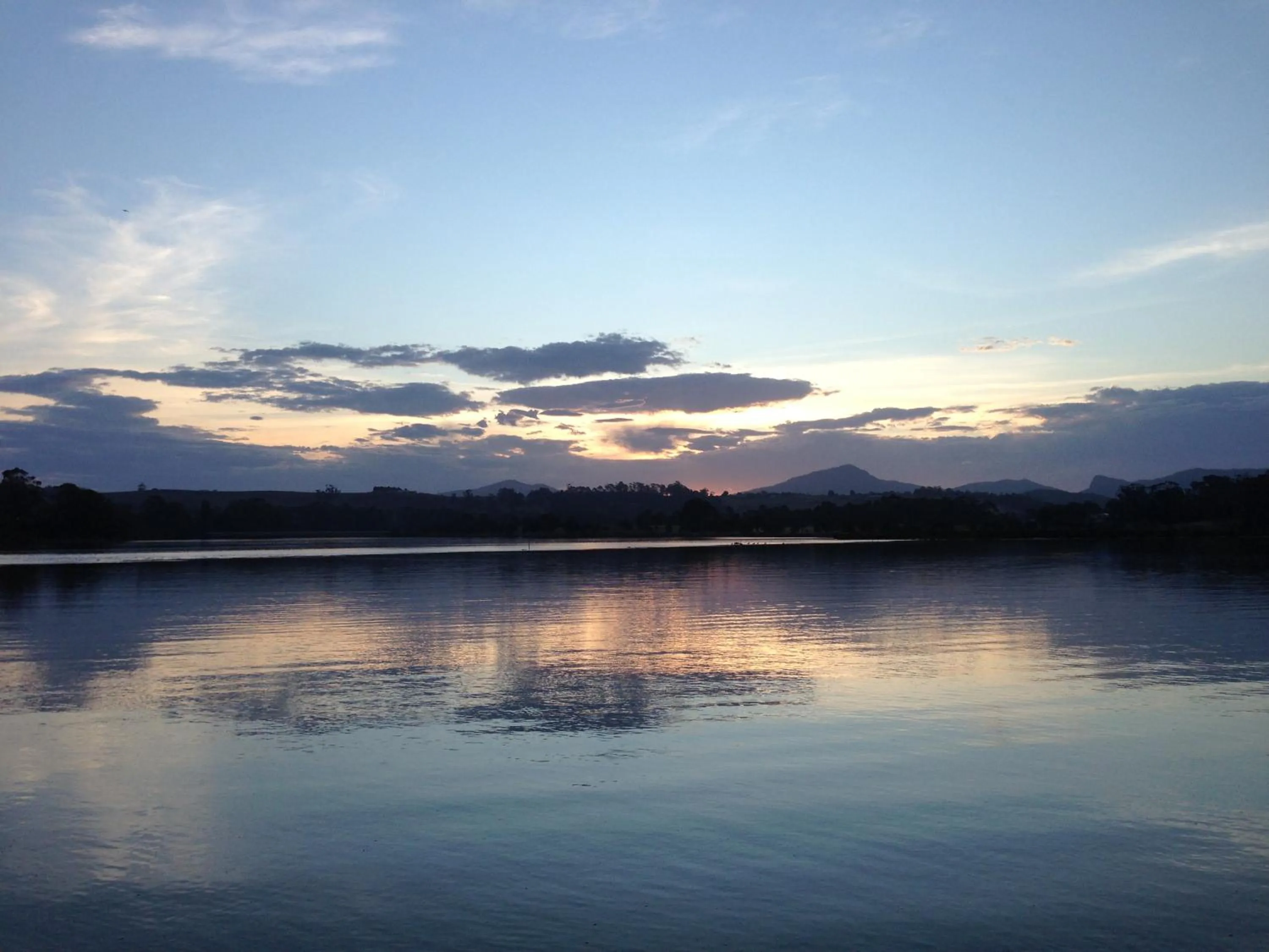 Natural landscape in Boscobel of Tasmania