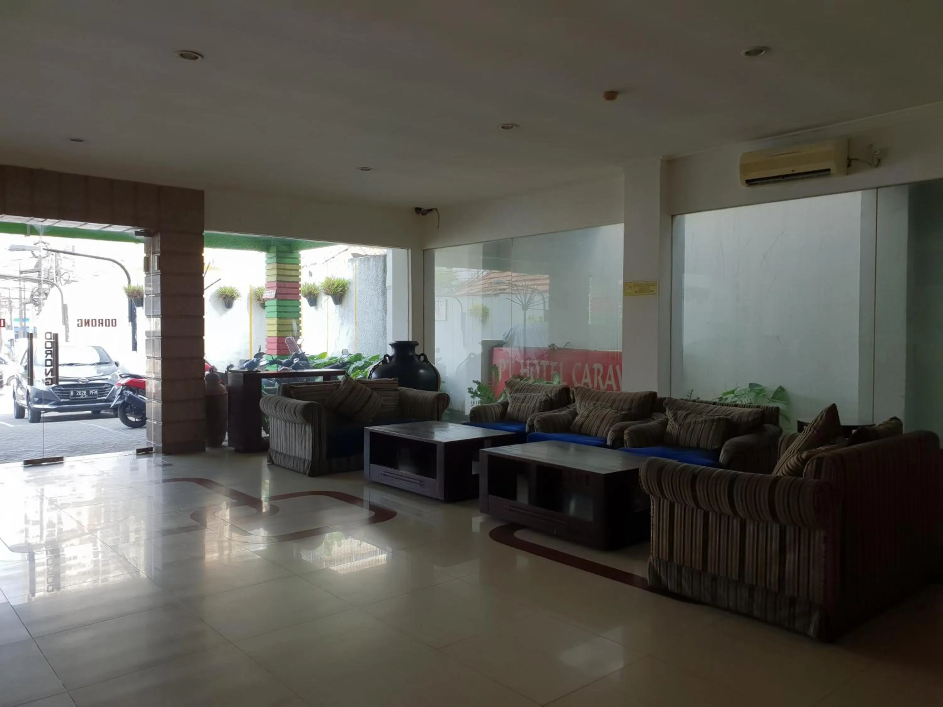 Lobby or reception in Hotel Caravan Tanah Abang