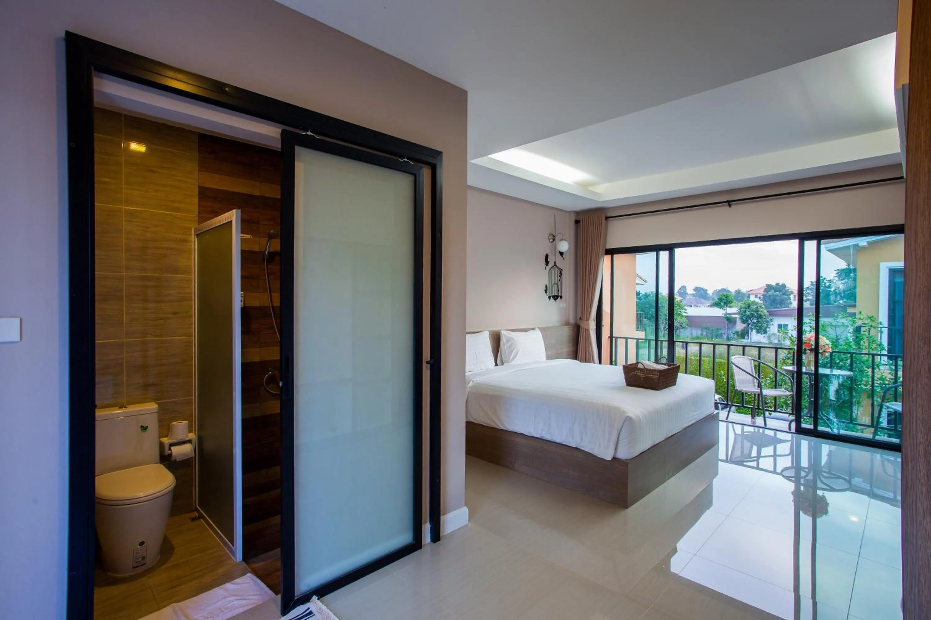 Bed in Sata House Boutique Resort