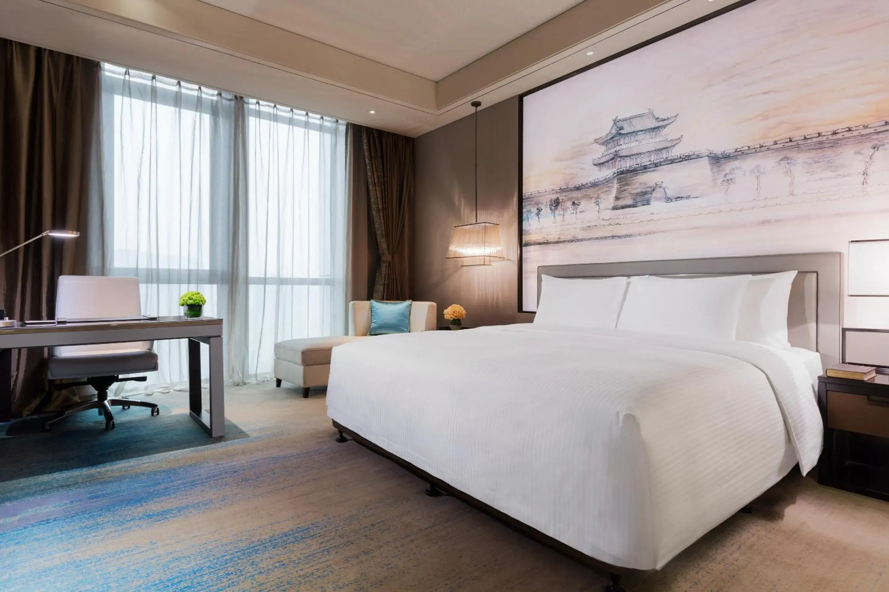 Grand Deluxe Double Room in Wanda Realm Jingzhou Grand Deluxe Double Room in Wanda Realm Jingzhou