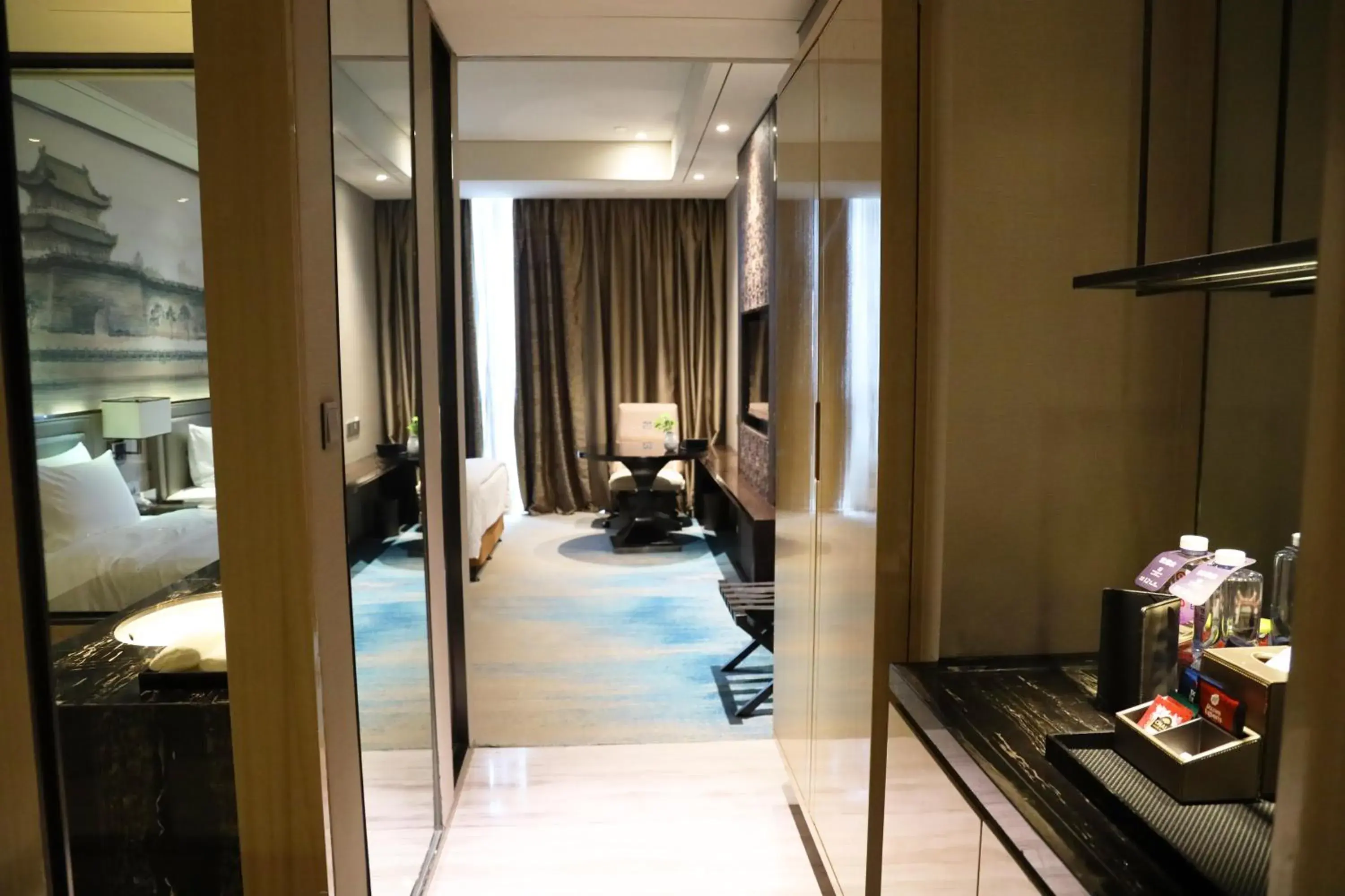 Grand Deluxe Twin Room in Wanda Realm Jingzhou Grand Deluxe Twin Room in Wanda Realm Jingzhou