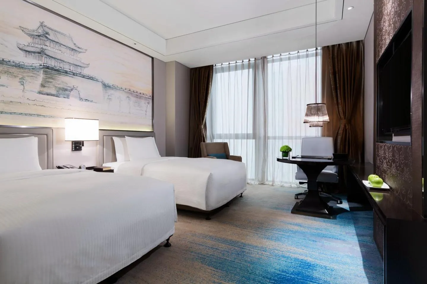Bed in Wanda Realm Jingzhou