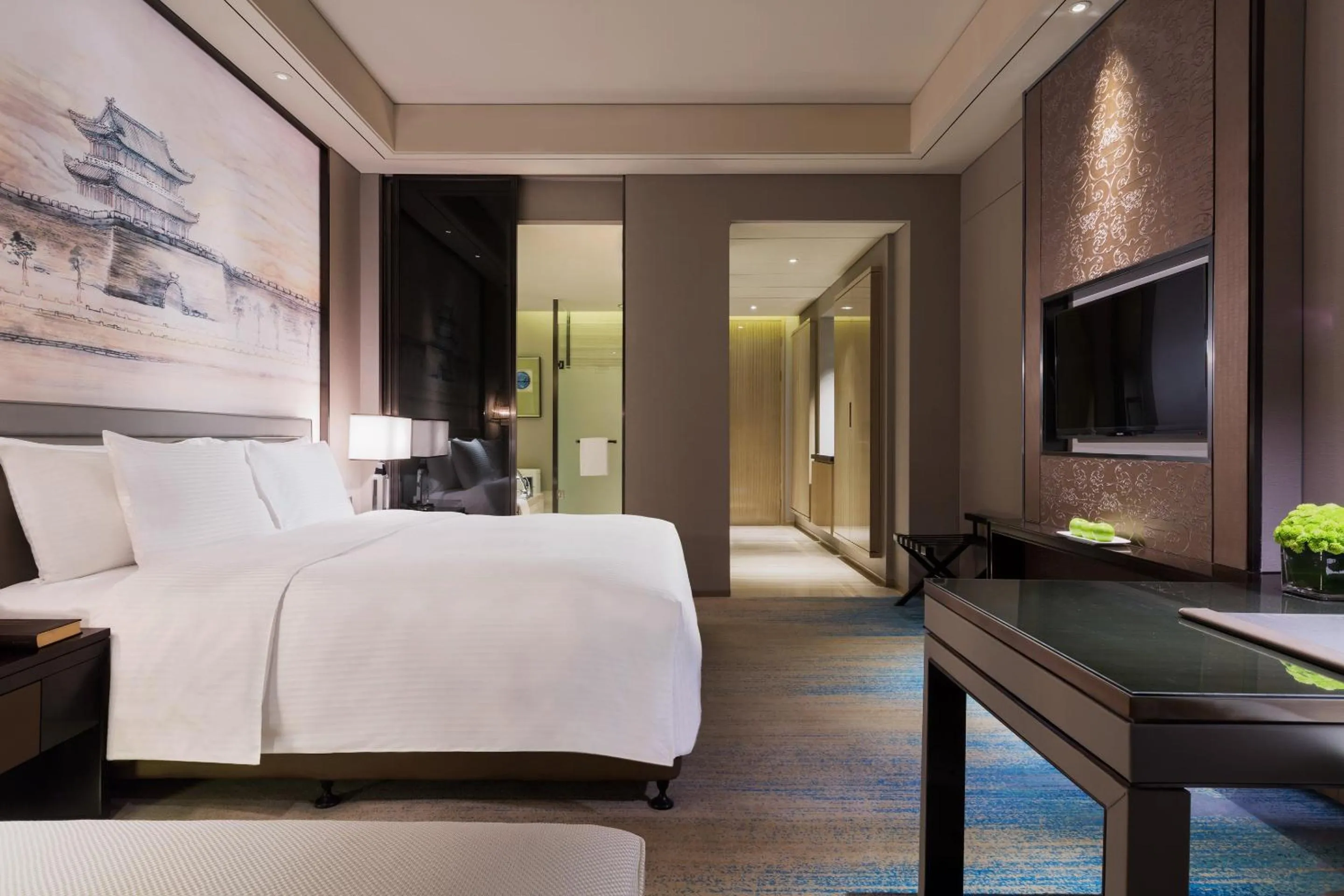 Bed in Wanda Realm Jingzhou