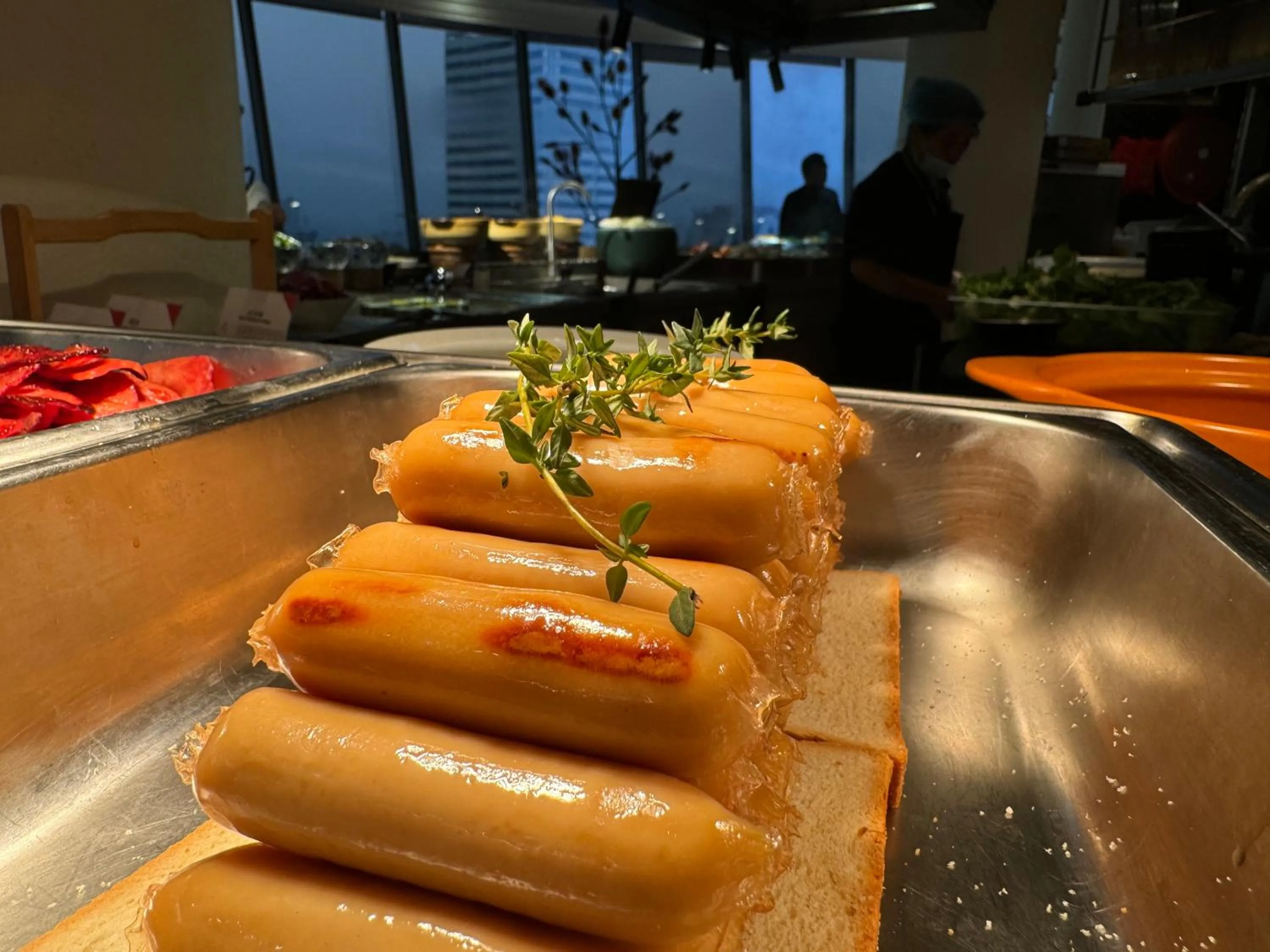 Buffet breakfast in Wanda Realm Jingzhou