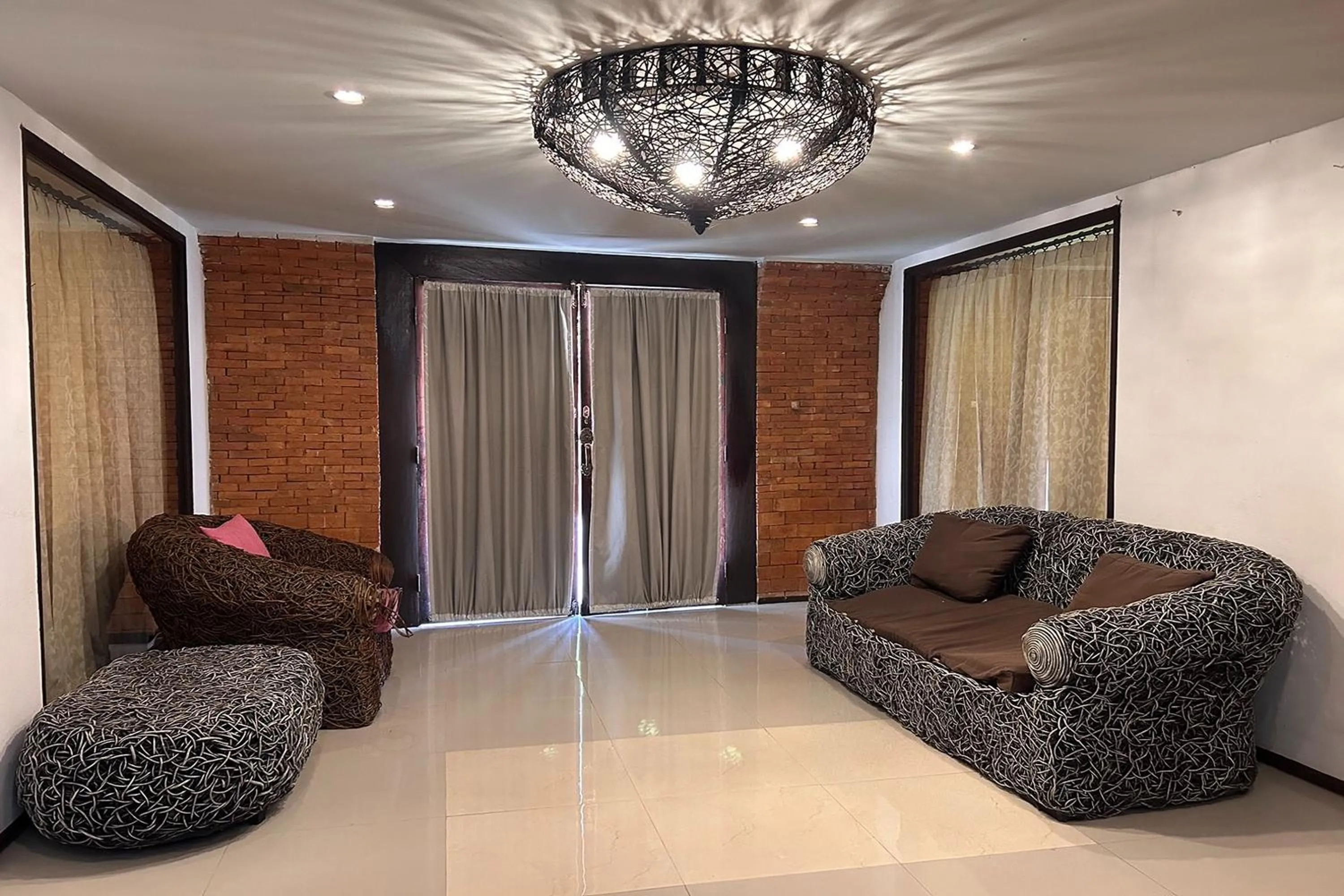 Living room in Baan Tawai Lanna Resort