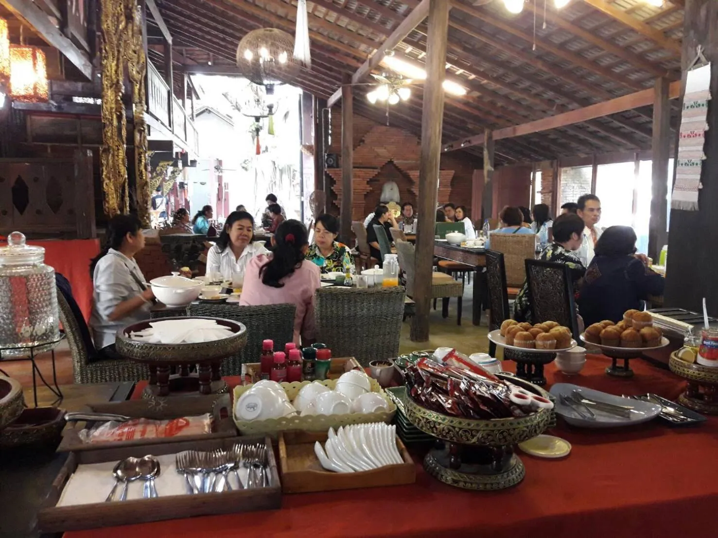 Restaurant/places to eat in Baan Tawai Lanna Resort