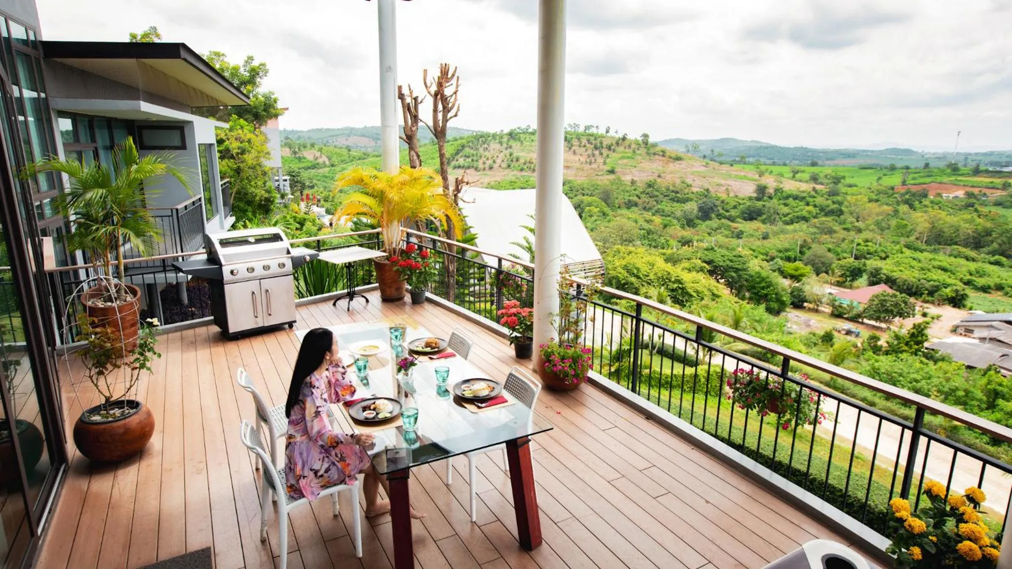 Balcony/Terrace in Monte Vista Chalet Khaoyai