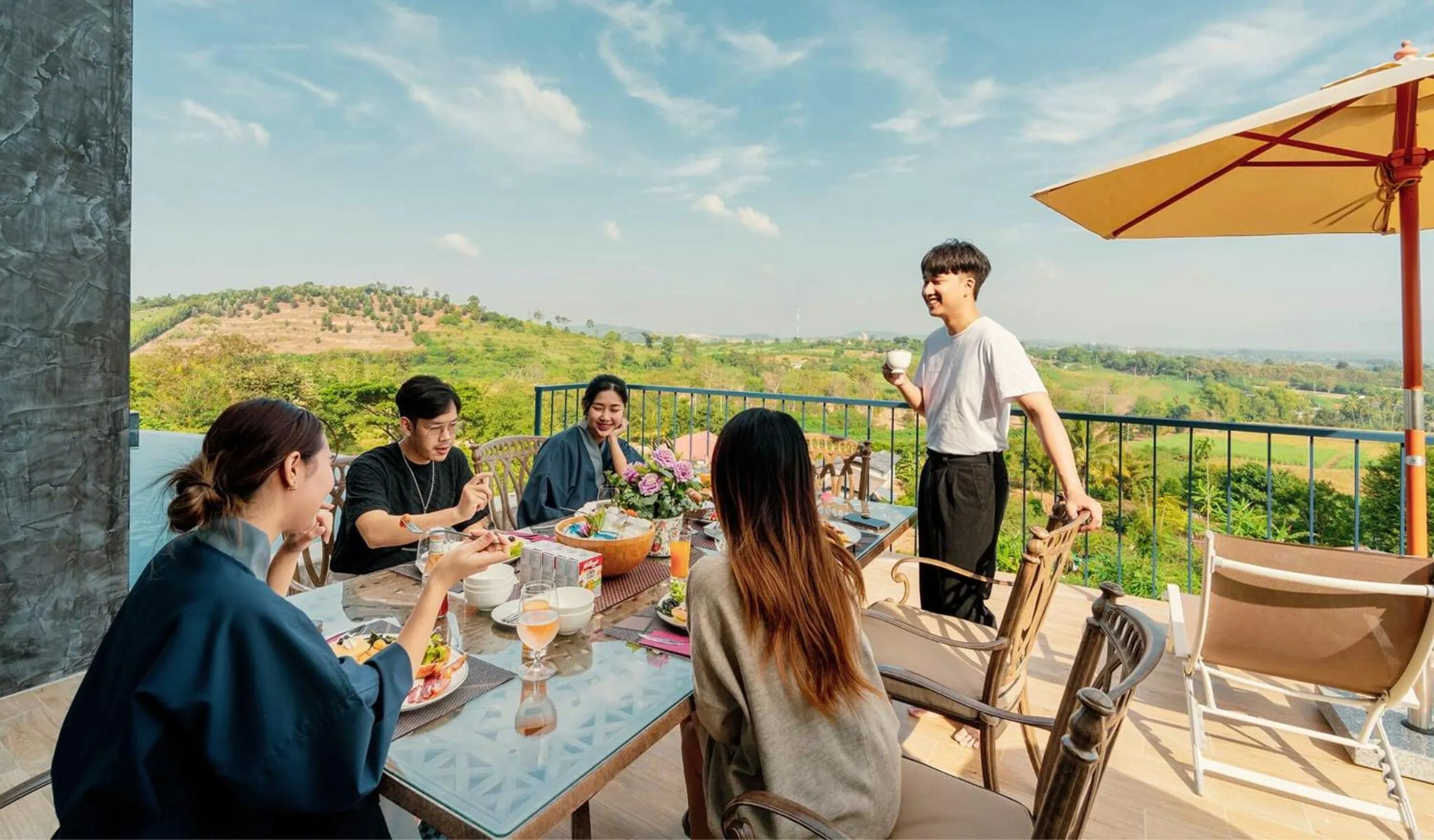 Balcony/Terrace in Monte Vista Chalet Khaoyai