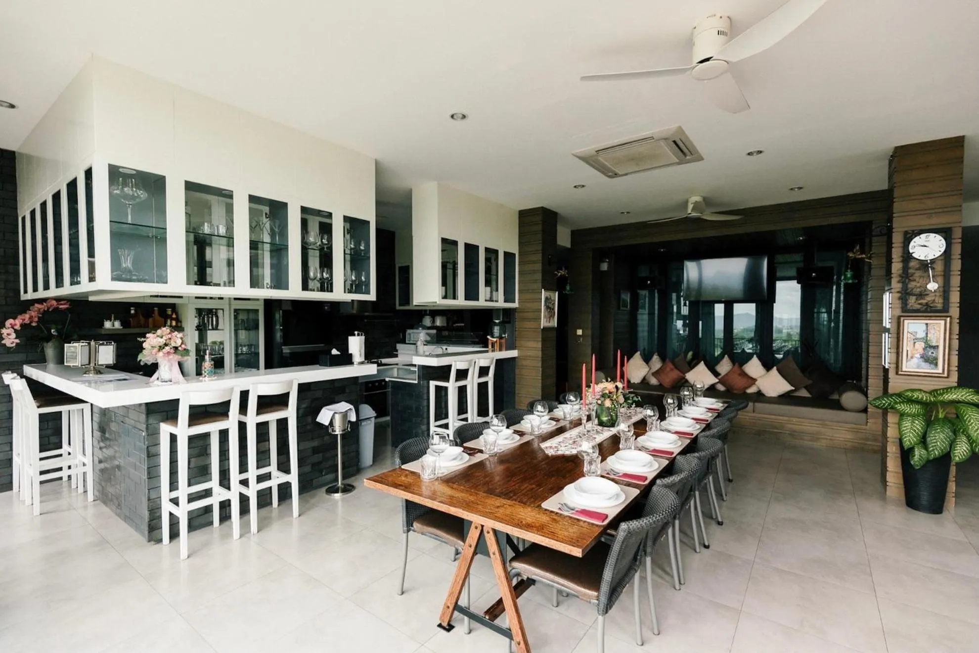 Dining area in Monte Vista Chalet Khaoyai