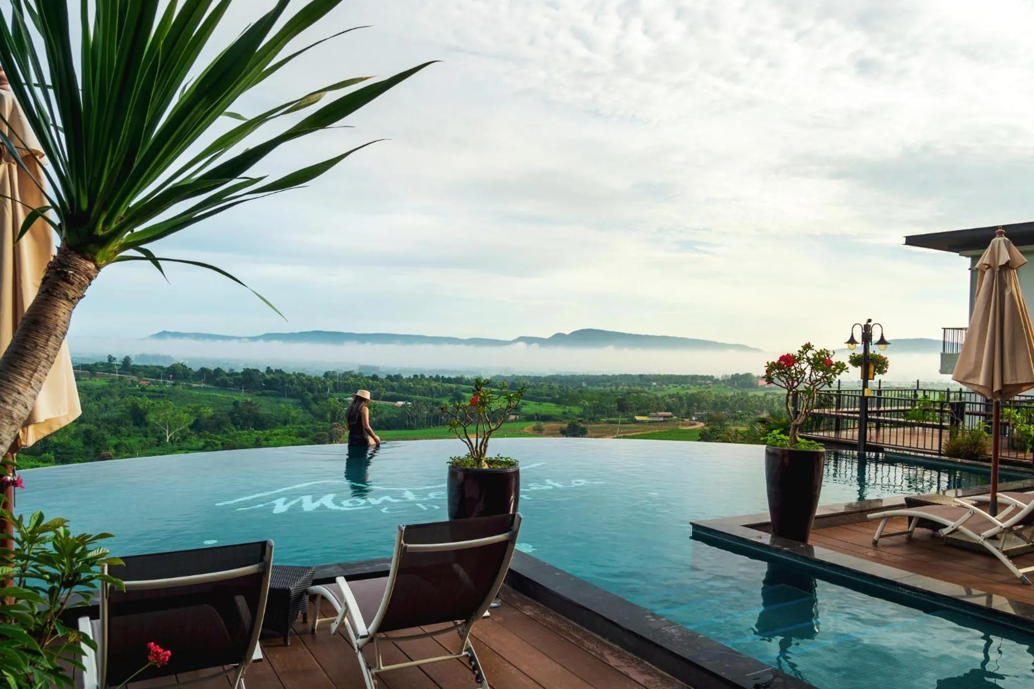 Swimming pool in Monte Vista Chalet Khaoyai