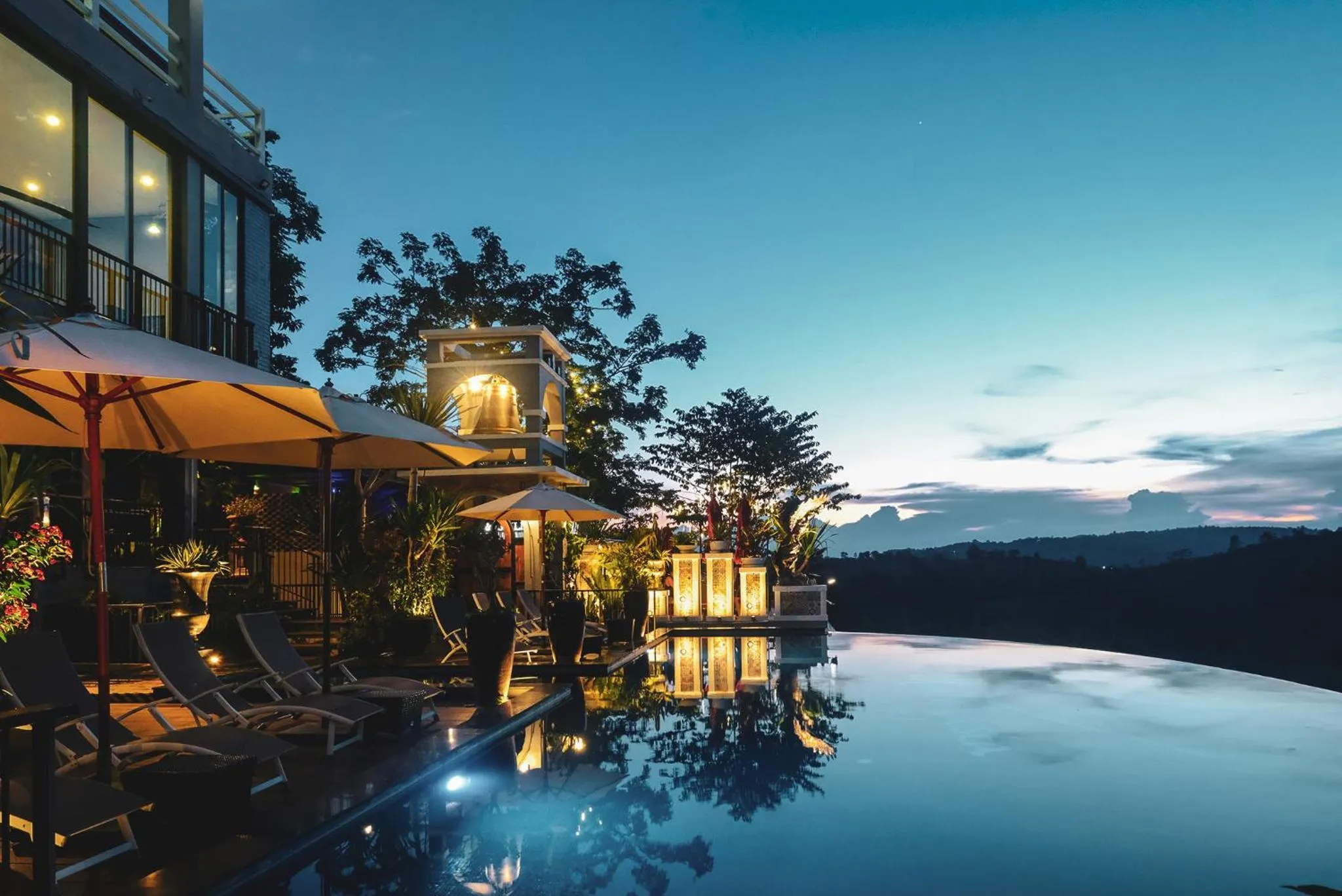 Swimming pool in Monte Vista Chalet Khaoyai